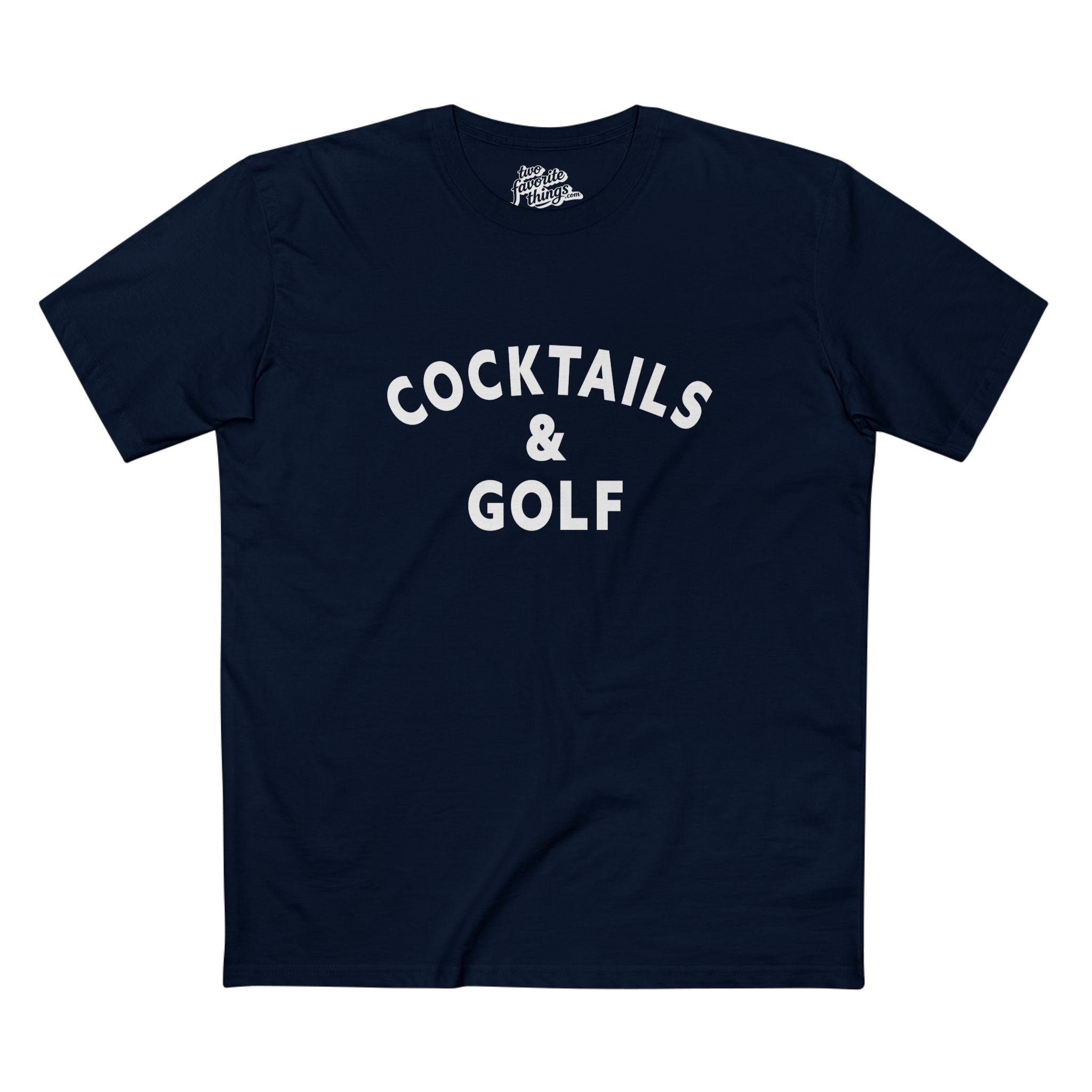 Cocktails & Golf Crew Tee