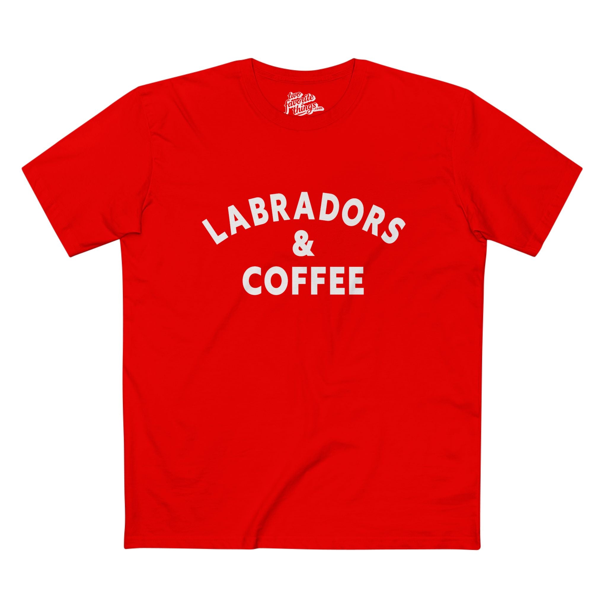 Labradors & Coffee Crew Tee