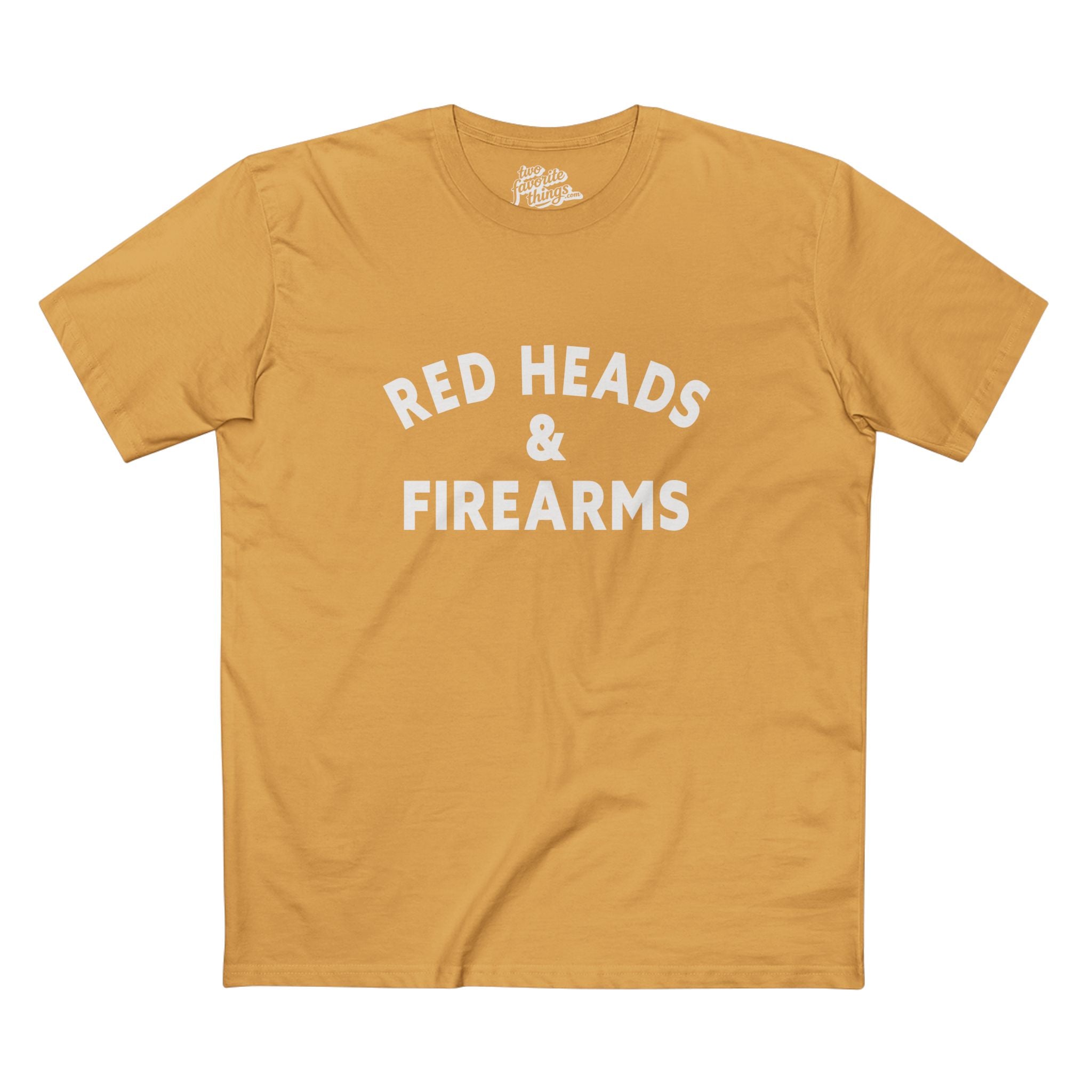 Red Heads & Firearms Crew Tee