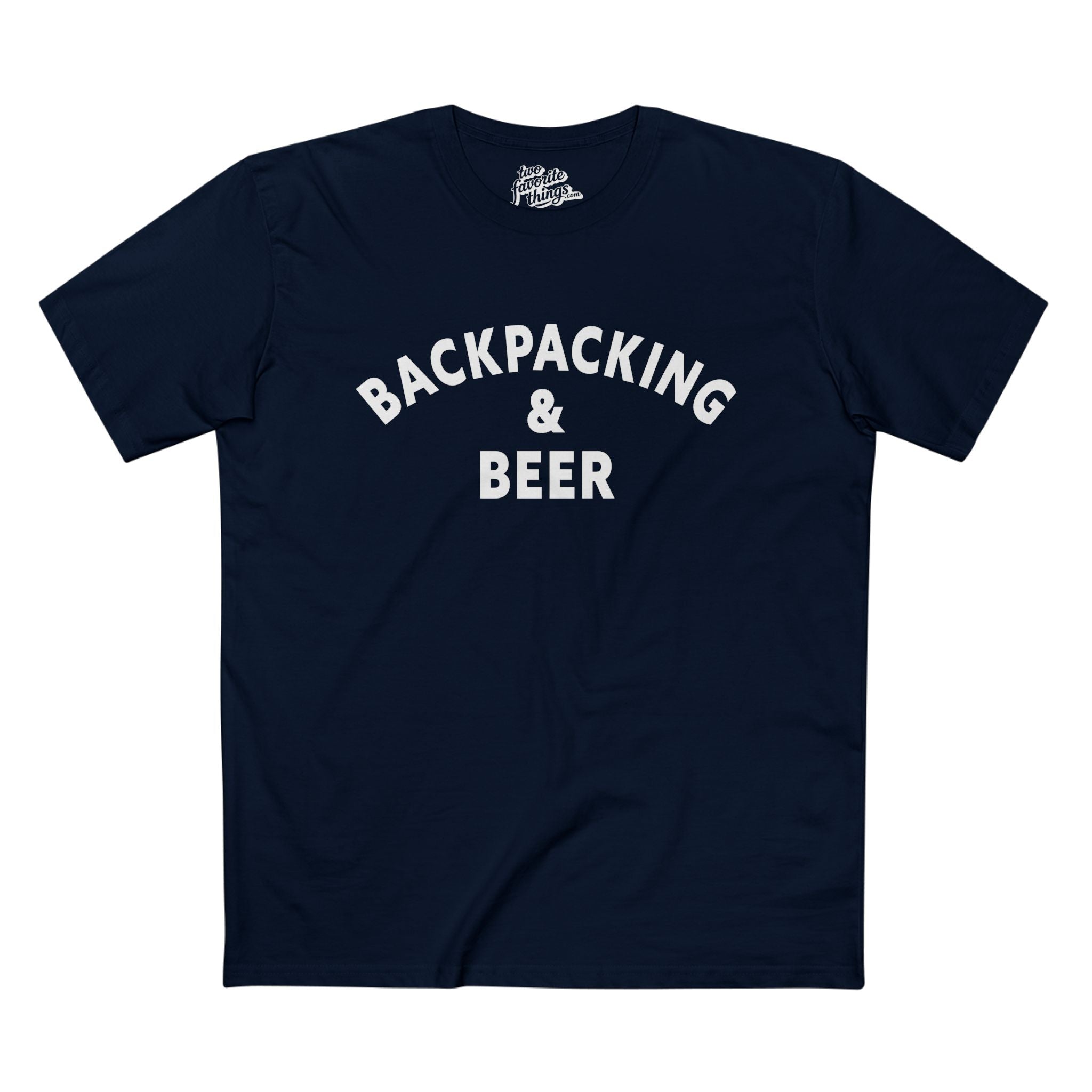 Backpacking & Beer Crew Tee