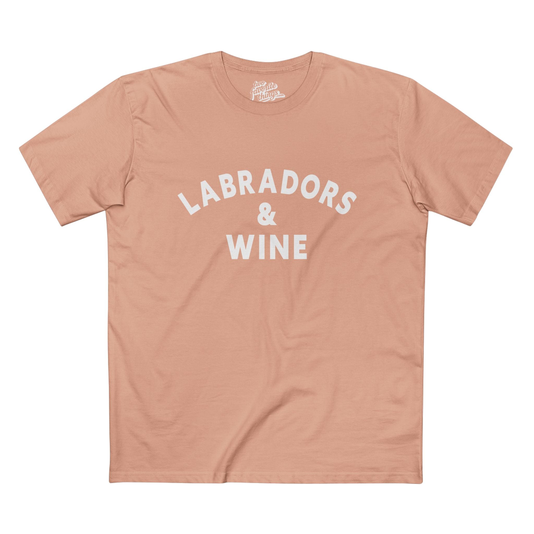 Labradors & Wine Crew Tee