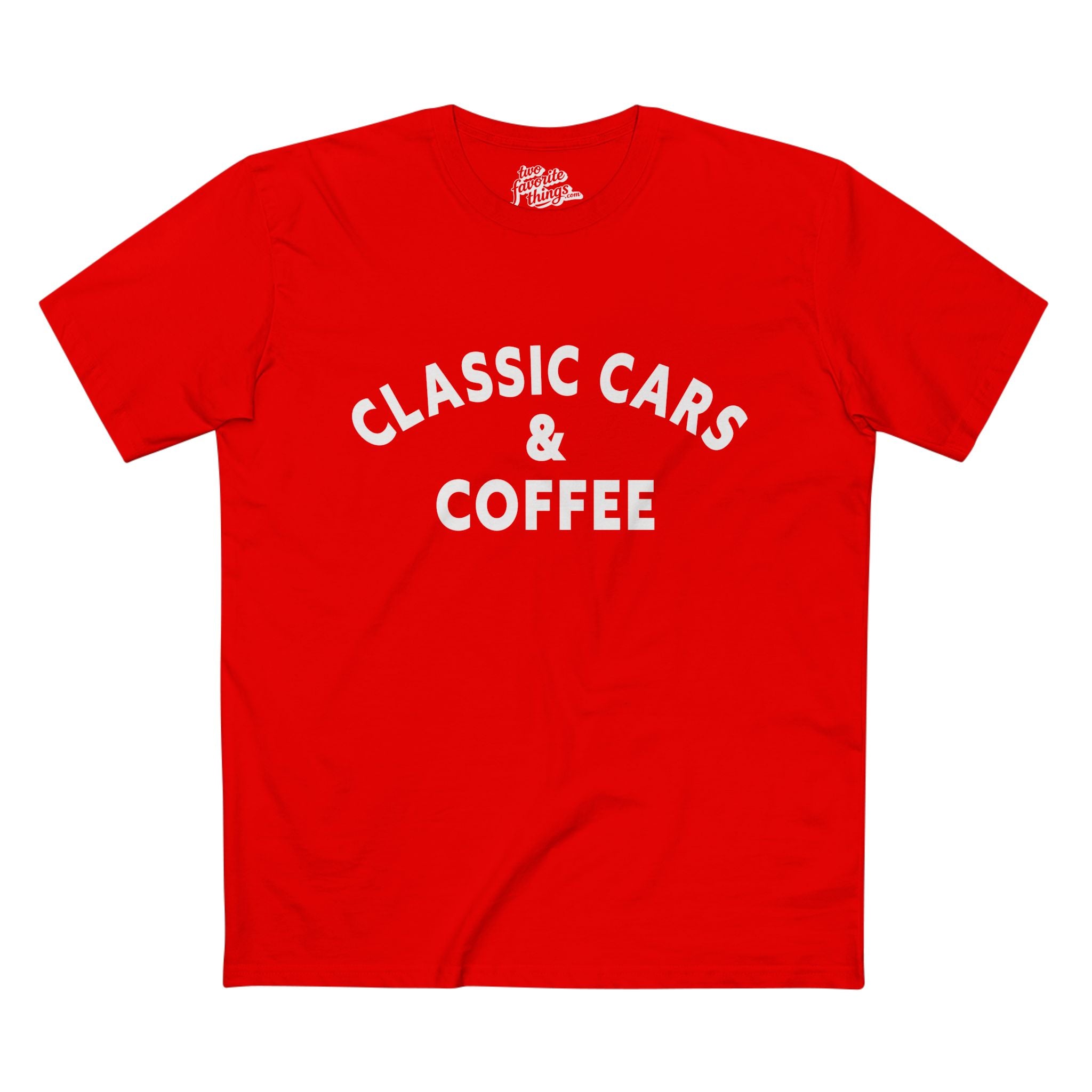 Classic Cars & Coffee Crew Tee
