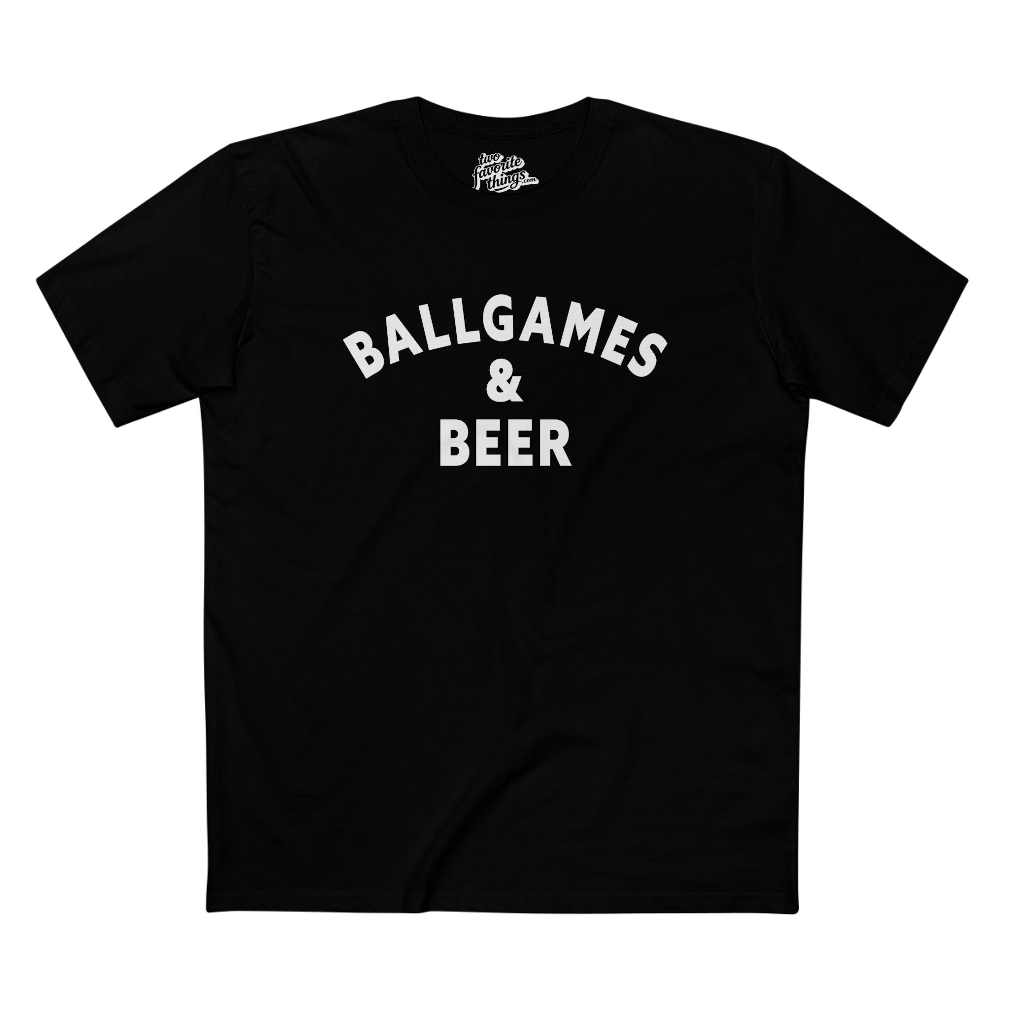 Ballgames & Beer Crew Tee