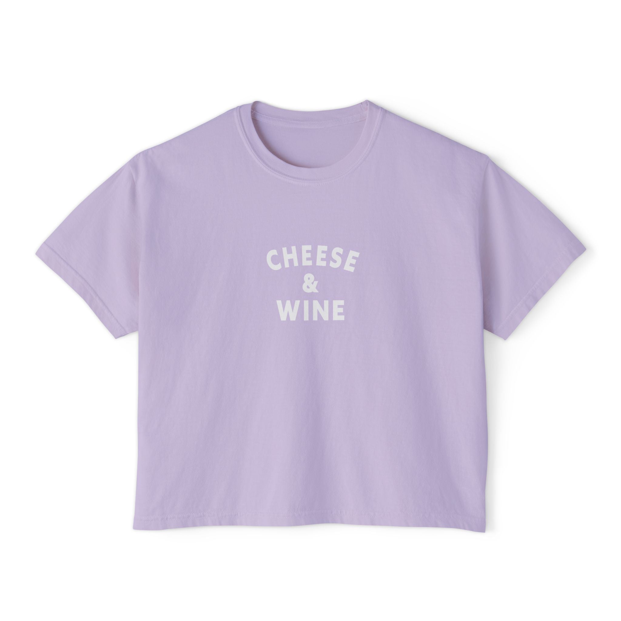 Cheese & Wine Women's Boxy Tee