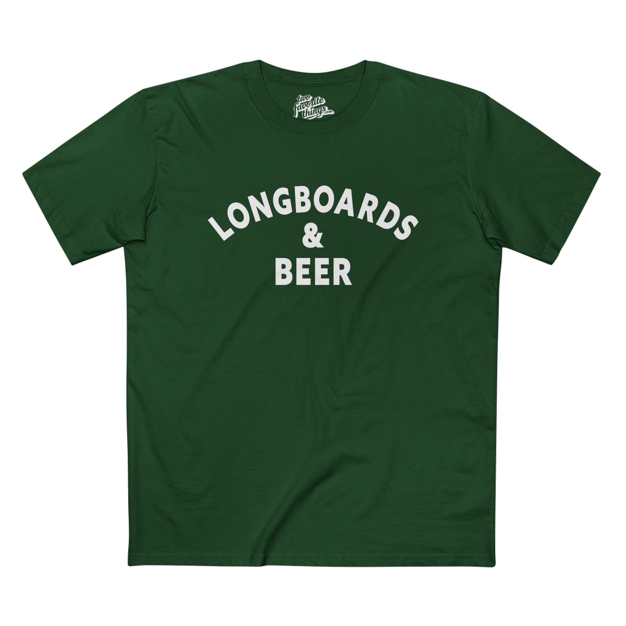 Longboards & Beer Crew Tee
