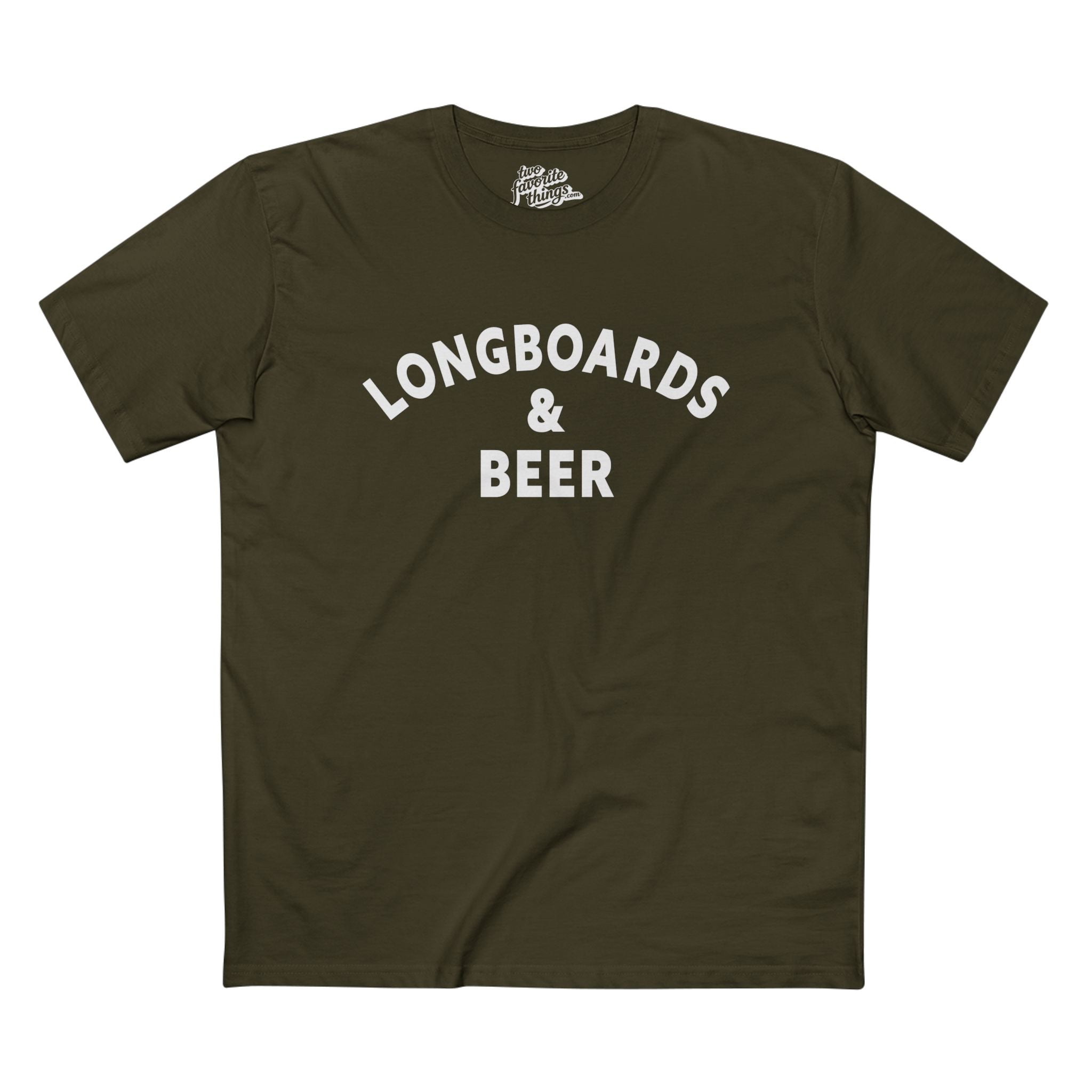 Longboards & Beer Crew Tee