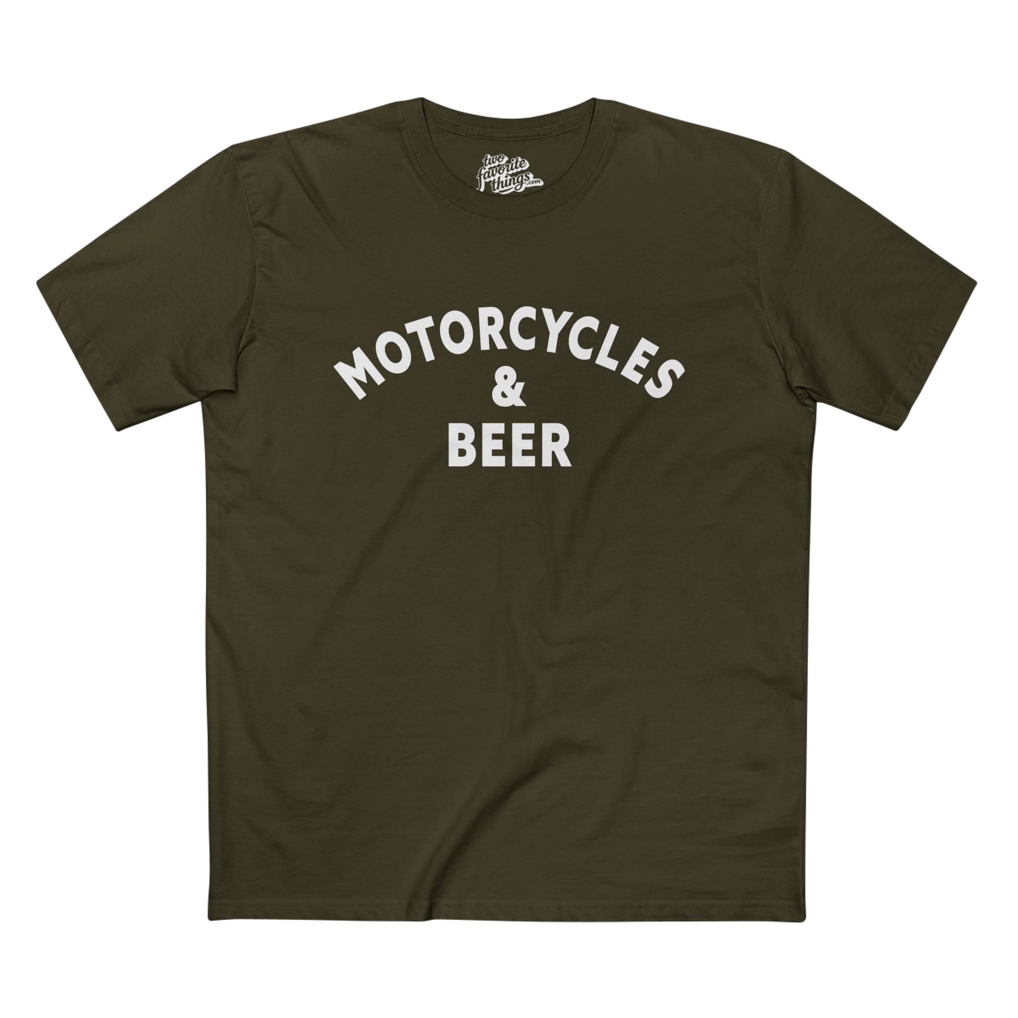Motorcycles & Beer Crew Tee
