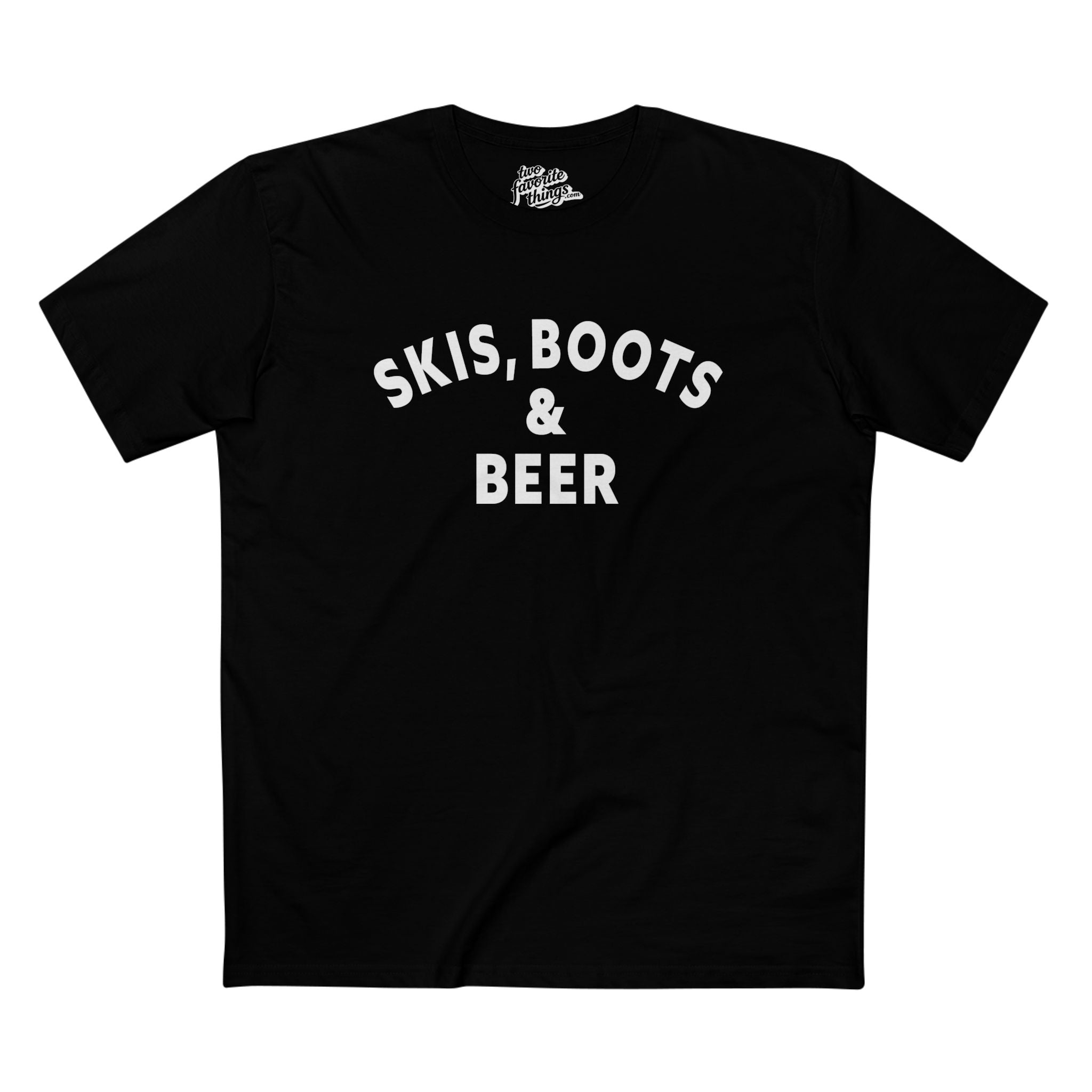 Skis, Boots & Beer Crew Tee