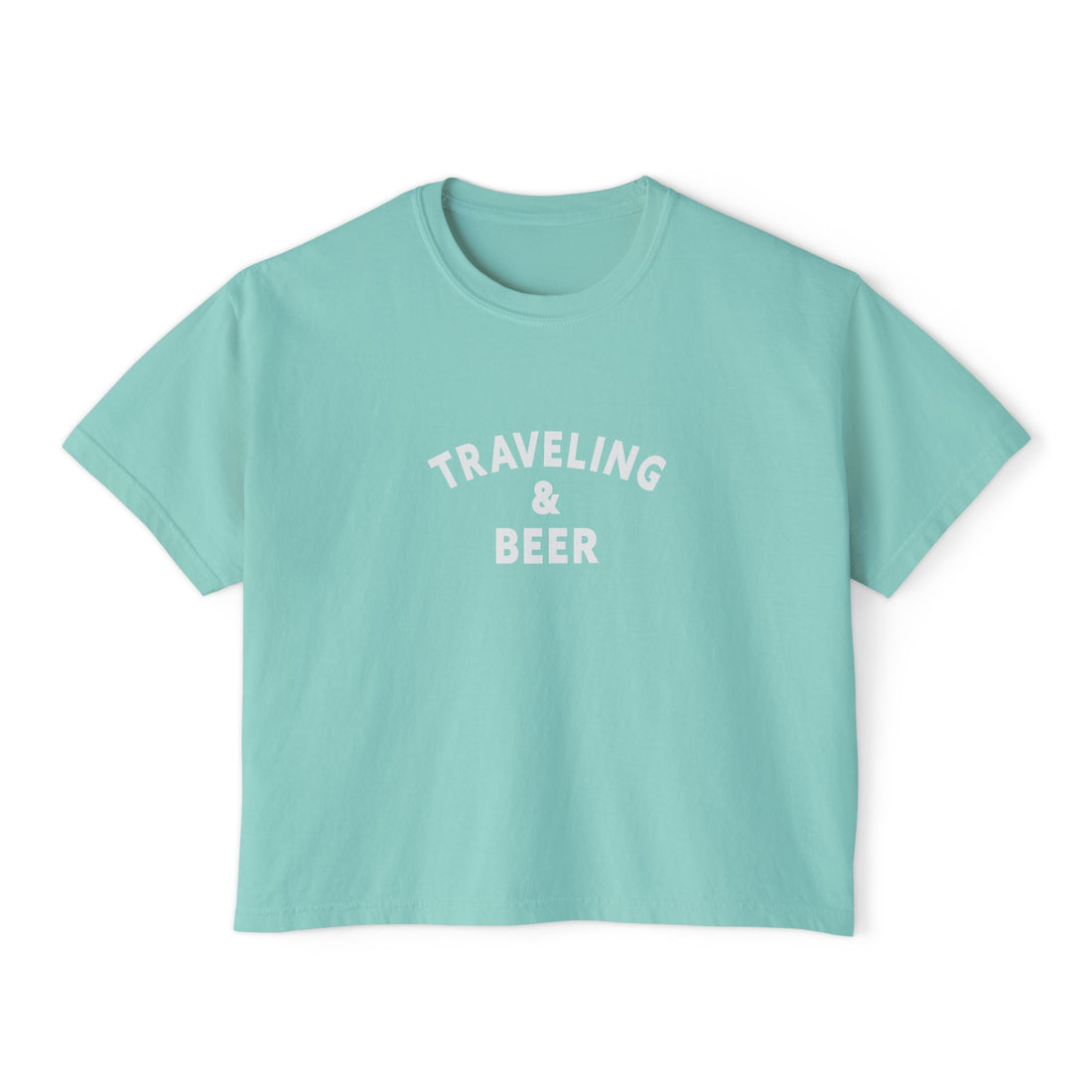 Traveling & Beer Women's Boxy Tee