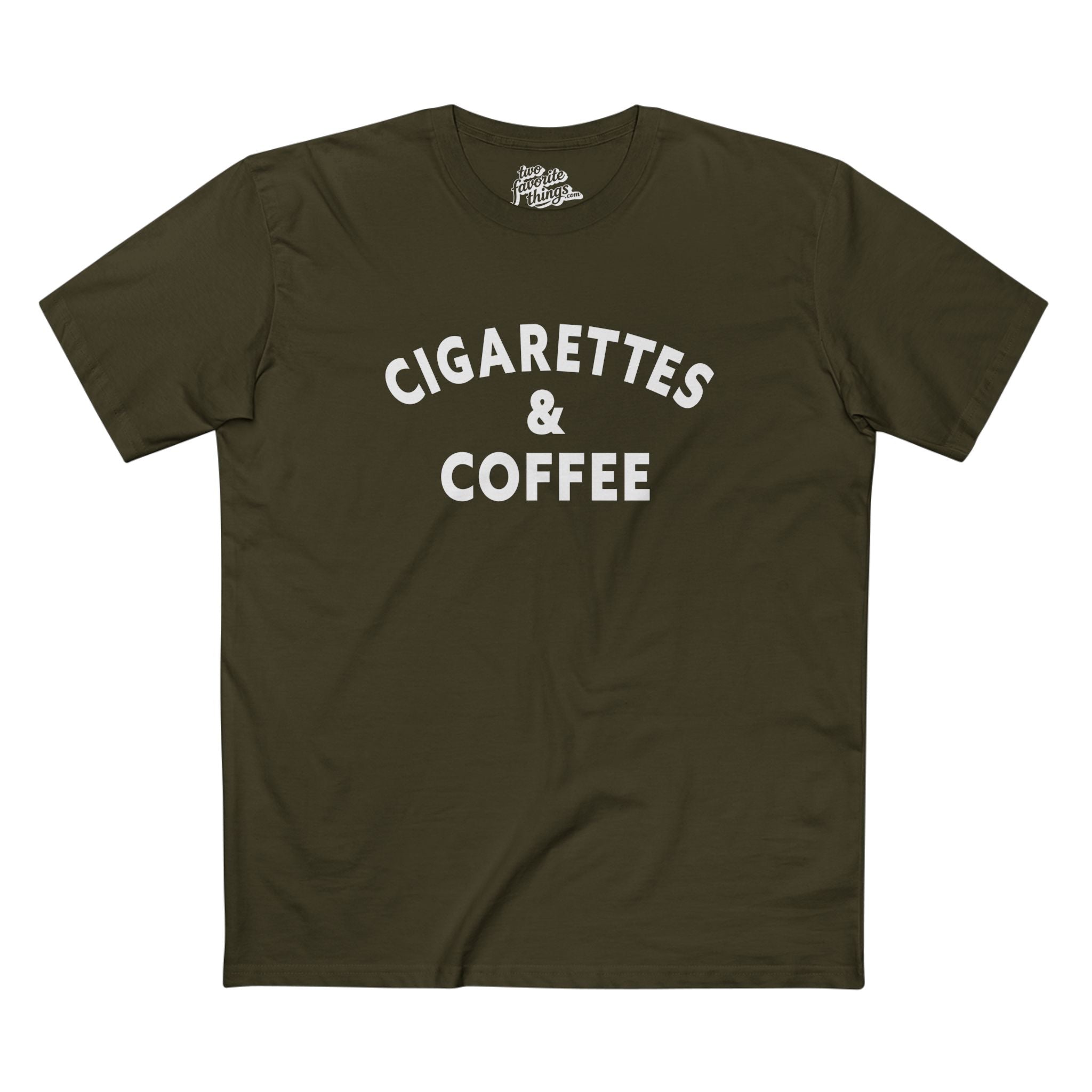 Cigarettes & Coffee Crew Tee