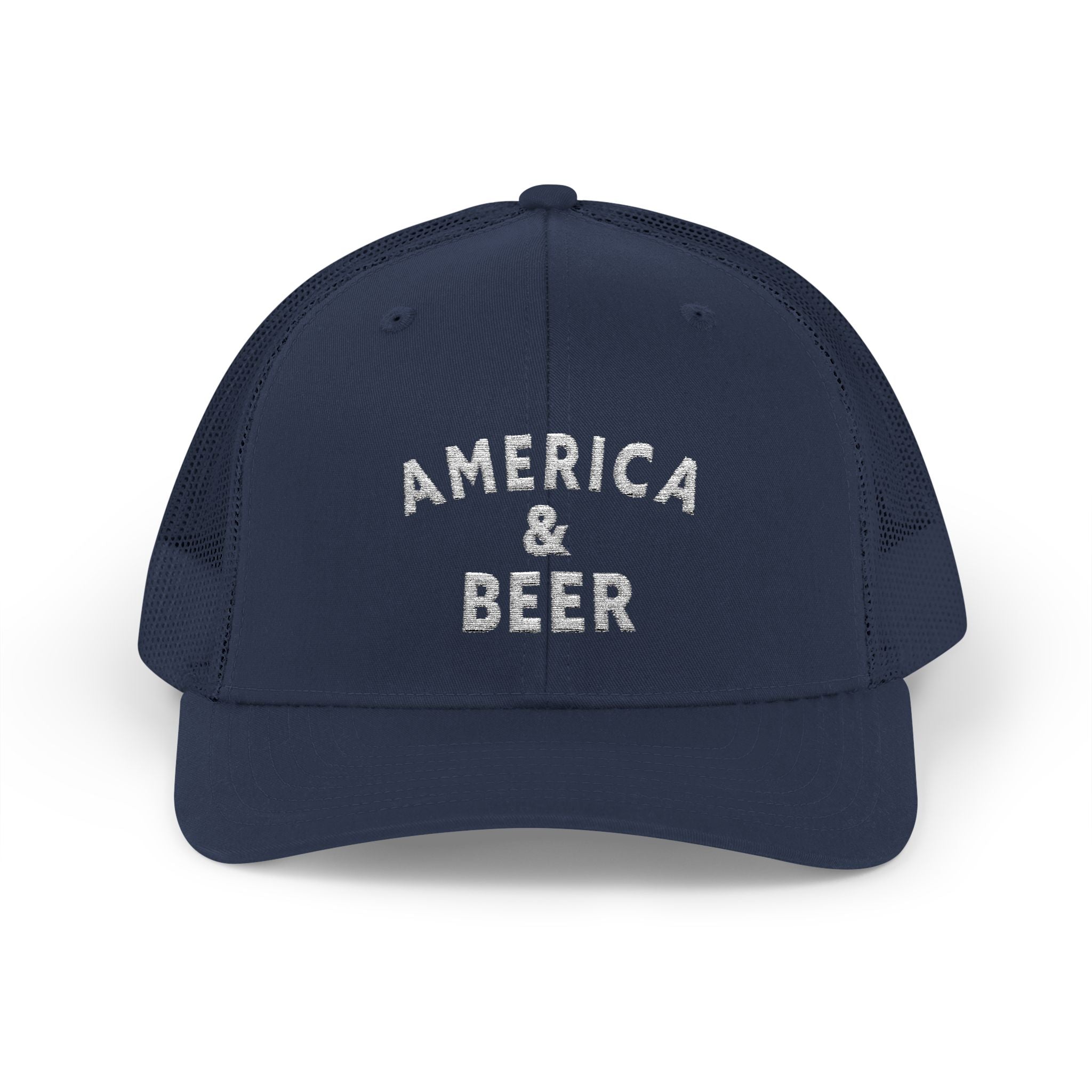 America & Beer Snapback Trucker Cap
