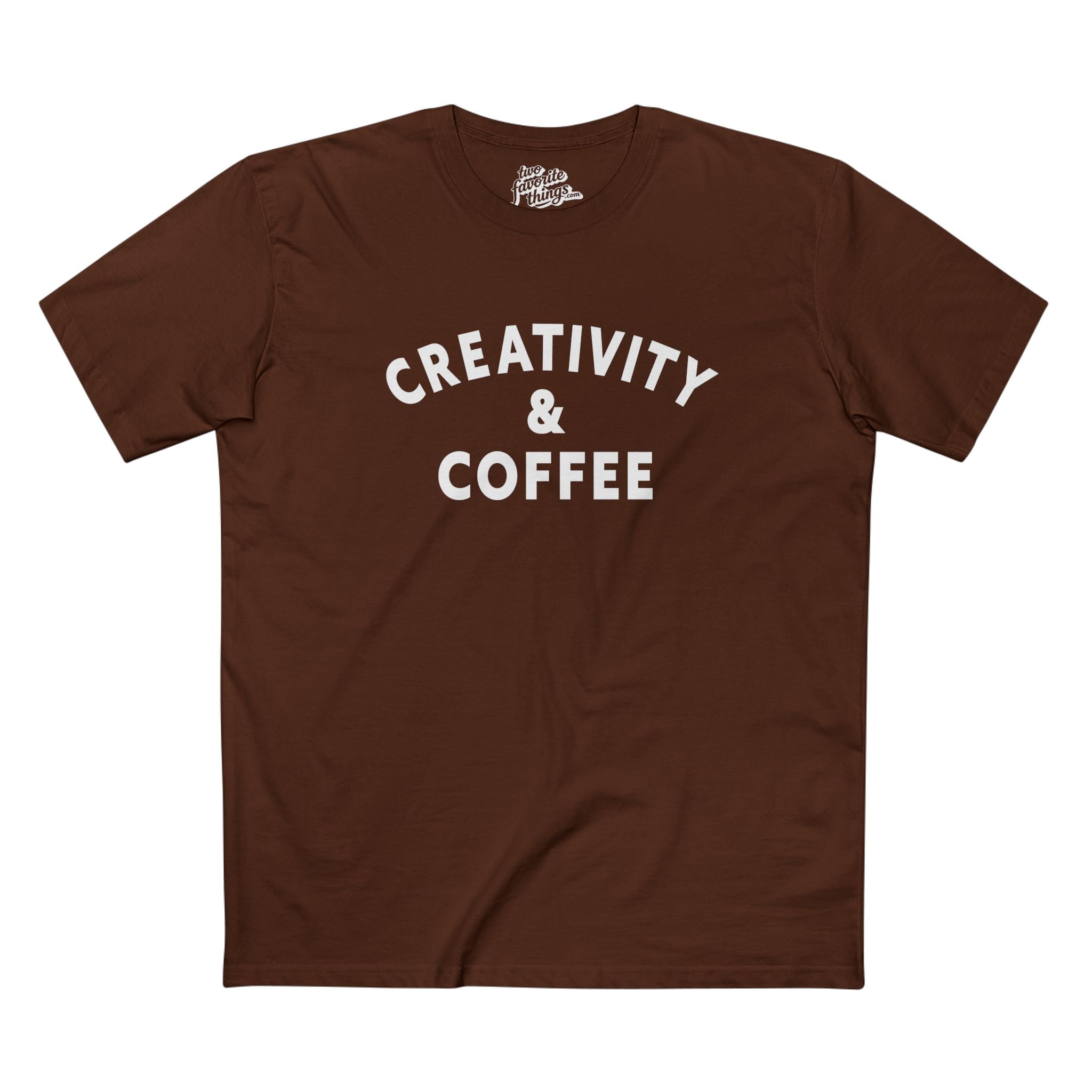Creativity & Coffee Crew Tee