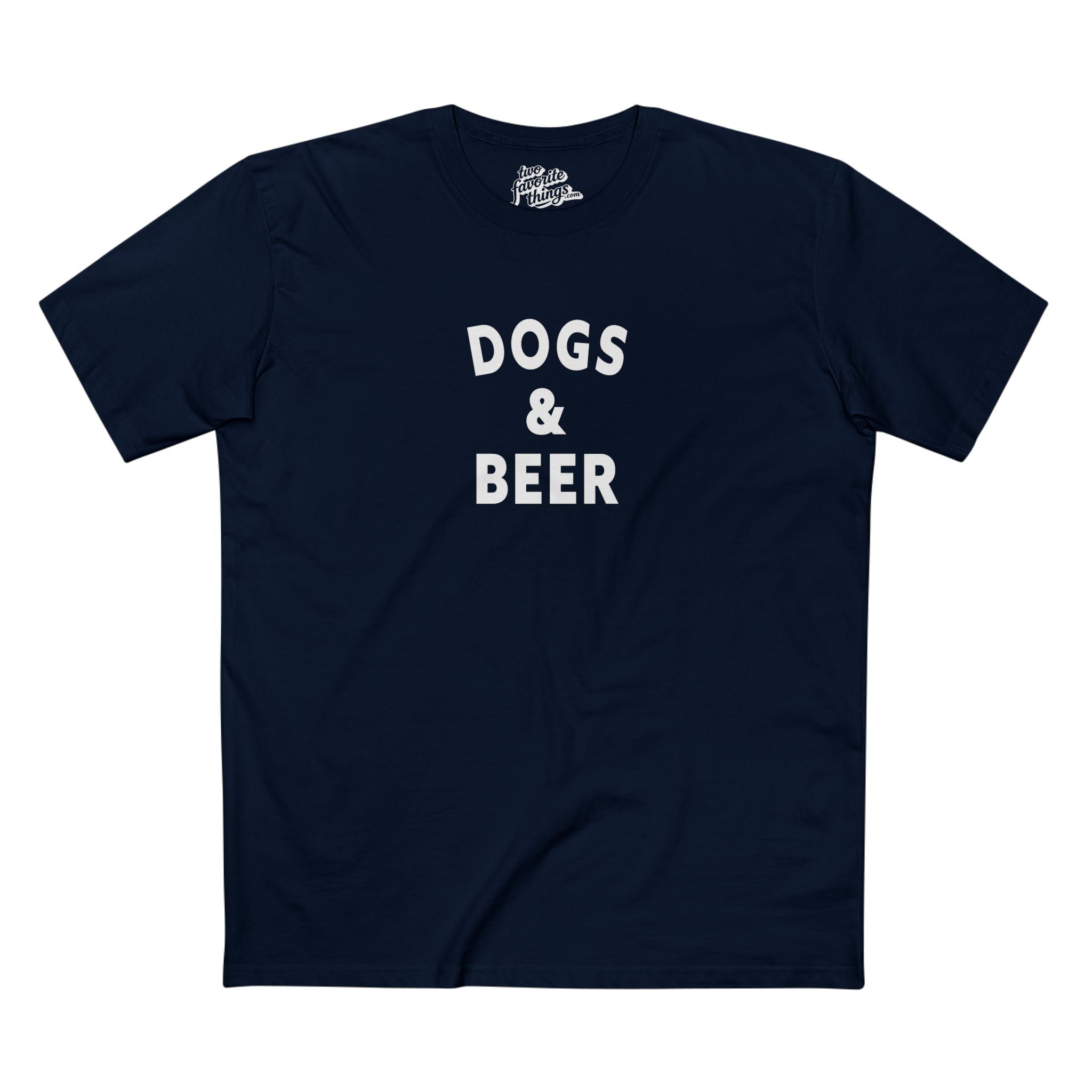 Dogs & Beer Crew Tee