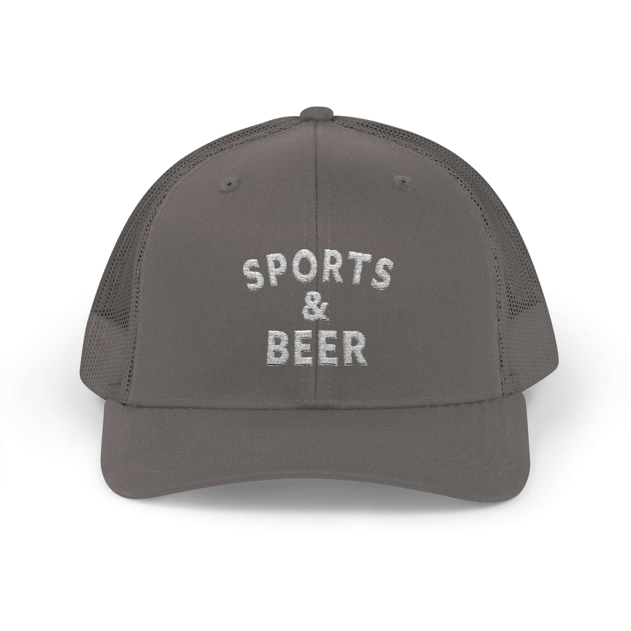Sports & Beer Snapback Trucker Cap