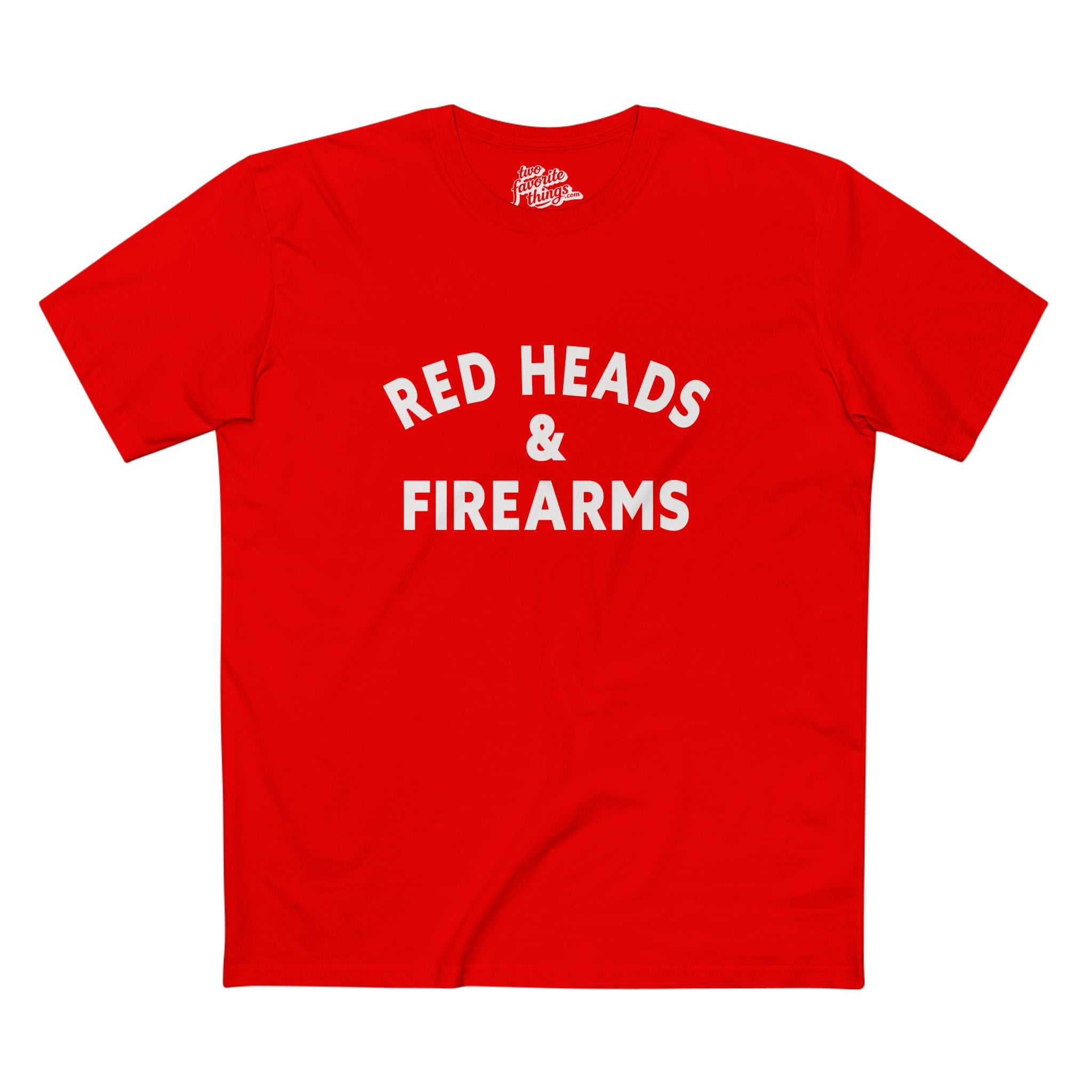 Red Heads & Firearms Crew Tee