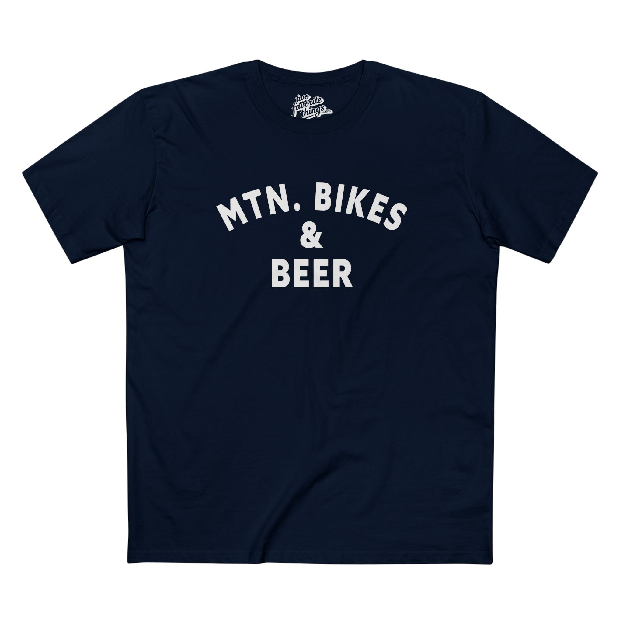 Mountain Bikes & Beer Crew Tee