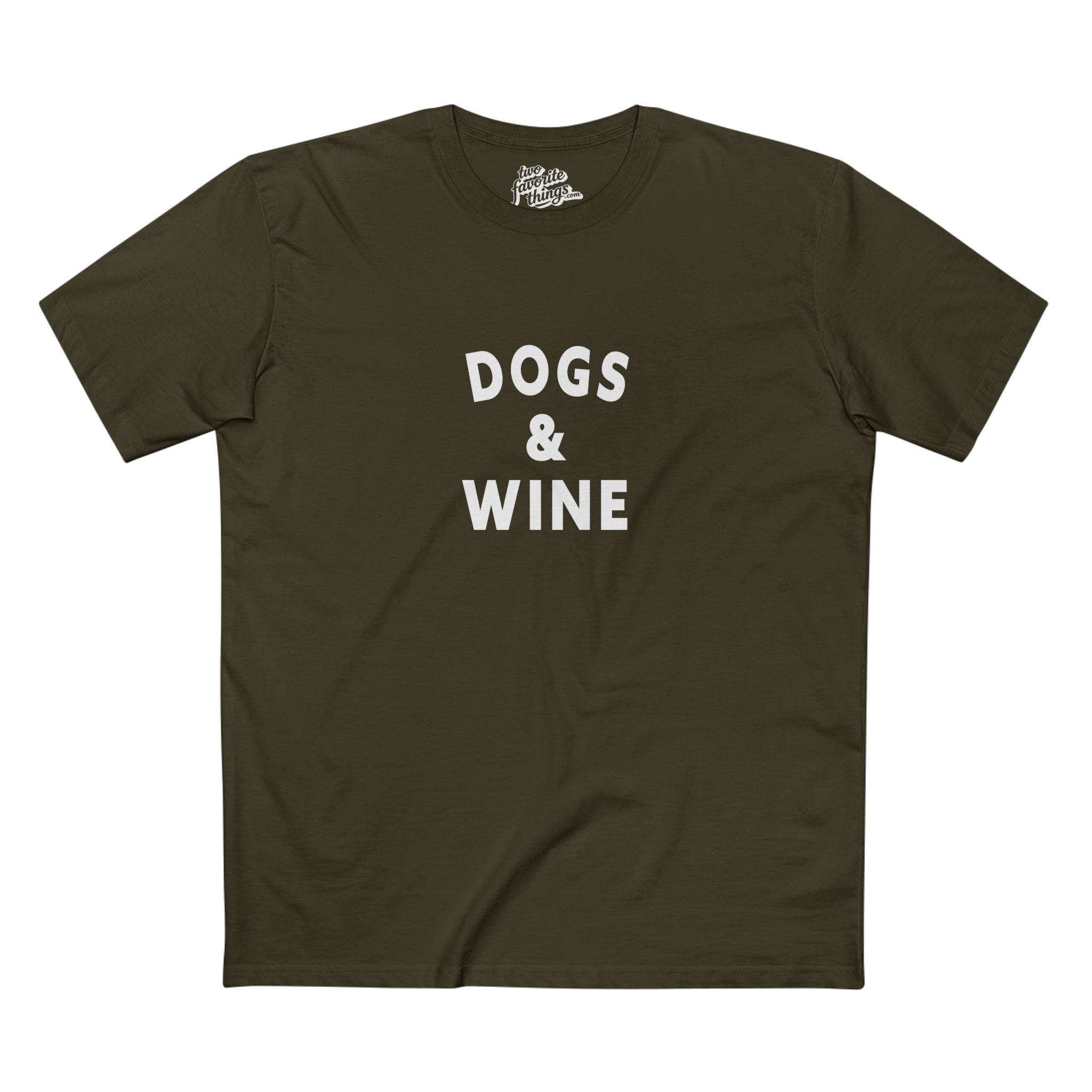 Dogs & Wine Crew Tee