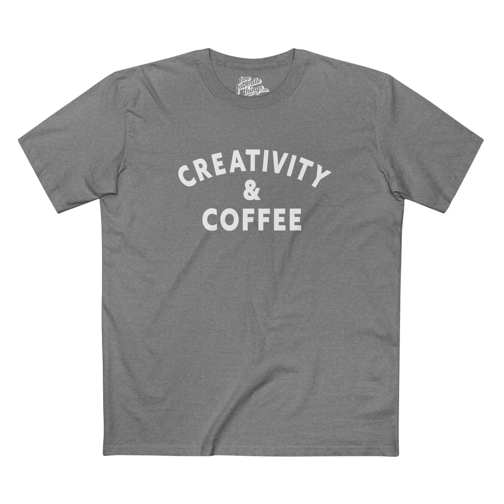 Creativity & Coffee Crew Tee