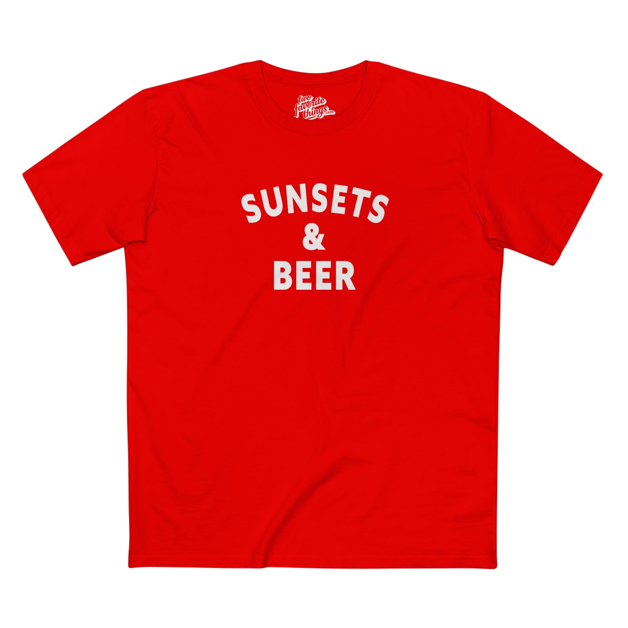 Sunsets & Beer Crew Tee
