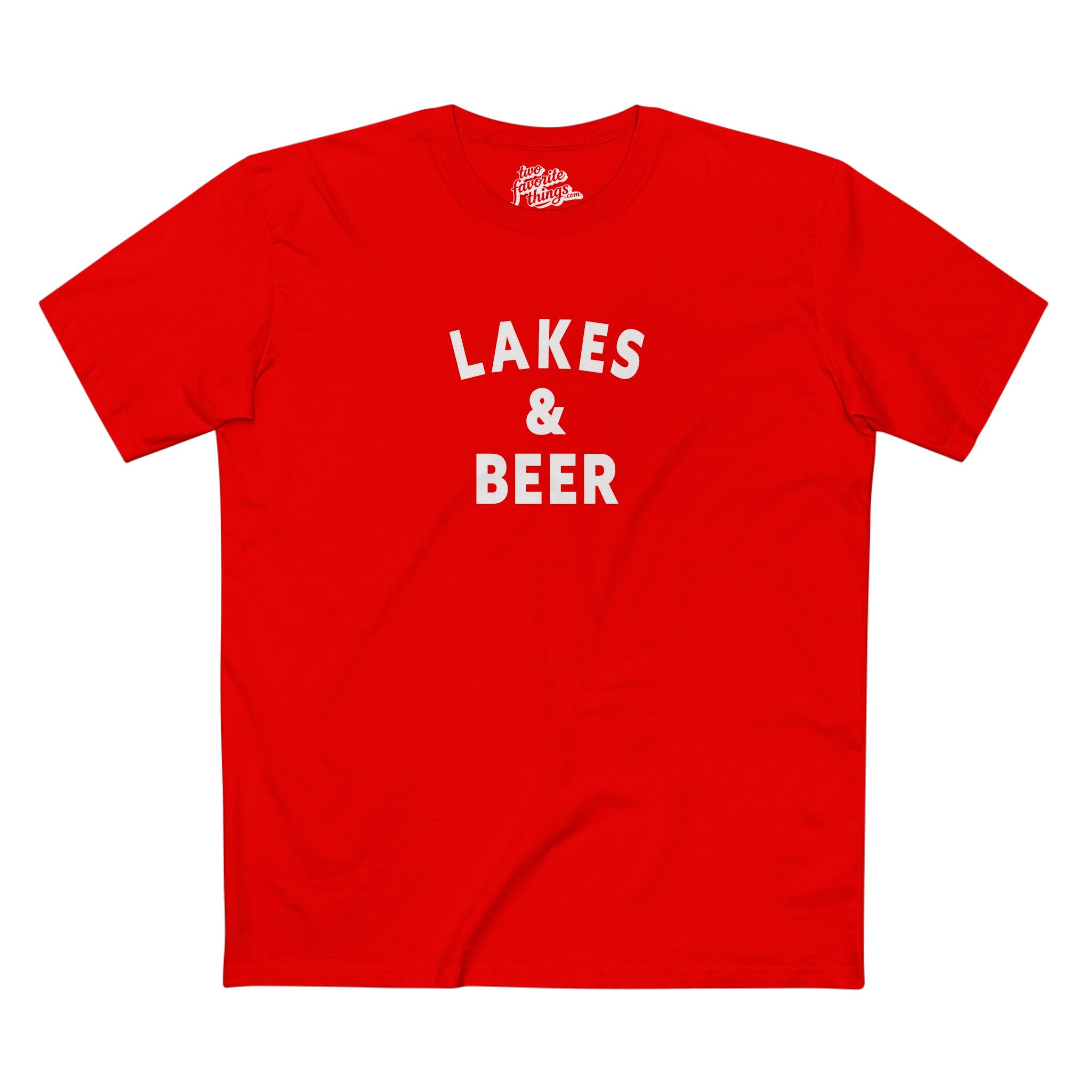 Lakes & Beer Crew Tee