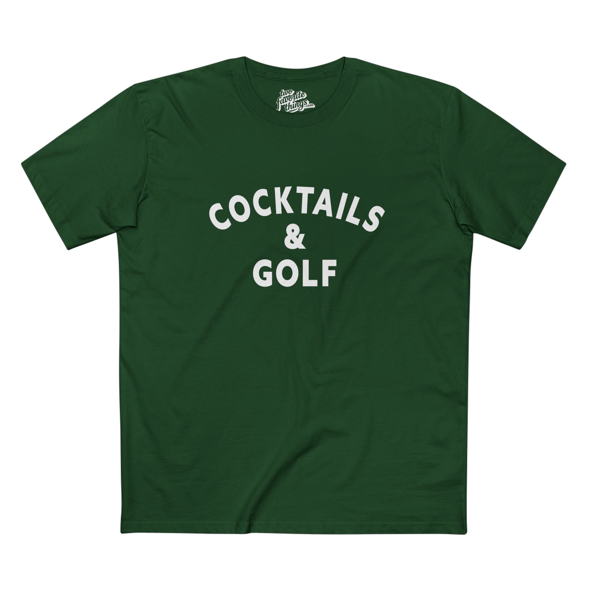 Cocktails & Golf Crew Tee