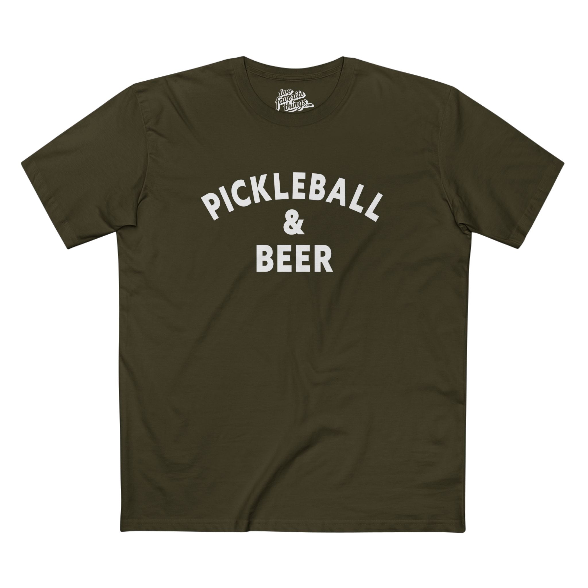 Pickleball & Beer Crew Tee