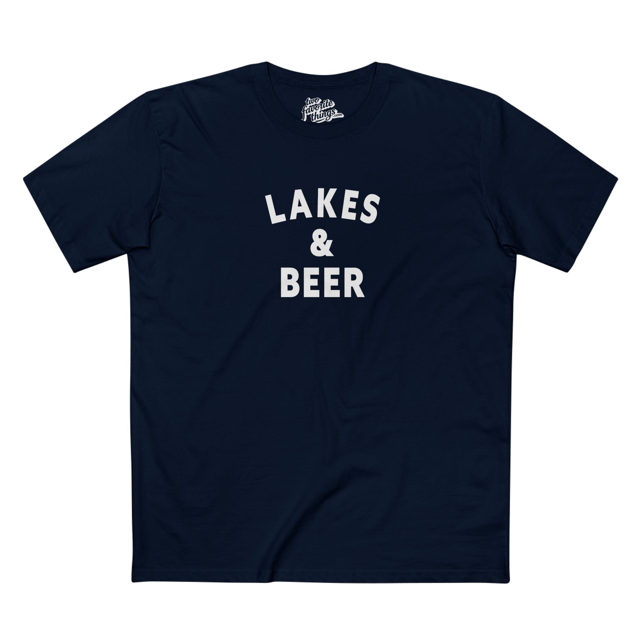 Lakes & Beer Crew Tee