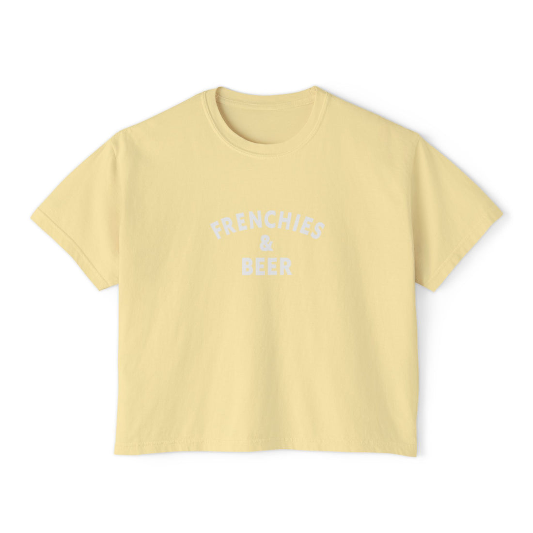 Frenchies & Beer Women's Boxy Tee