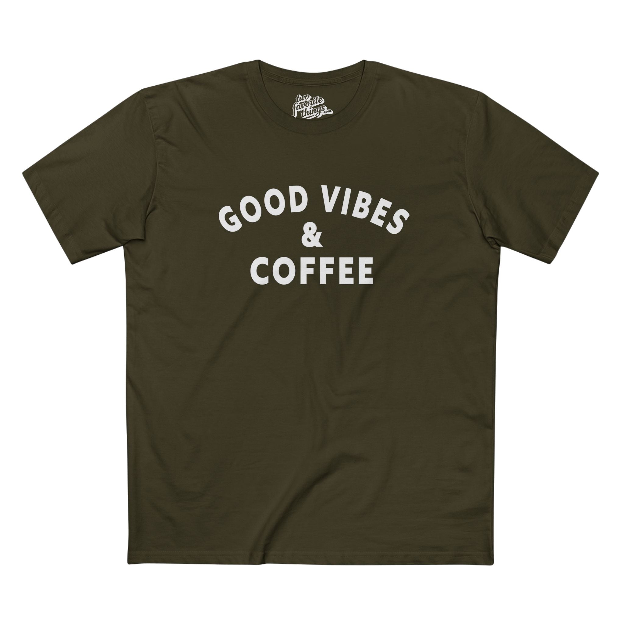 Good Vibes & Coffee Crew Tee