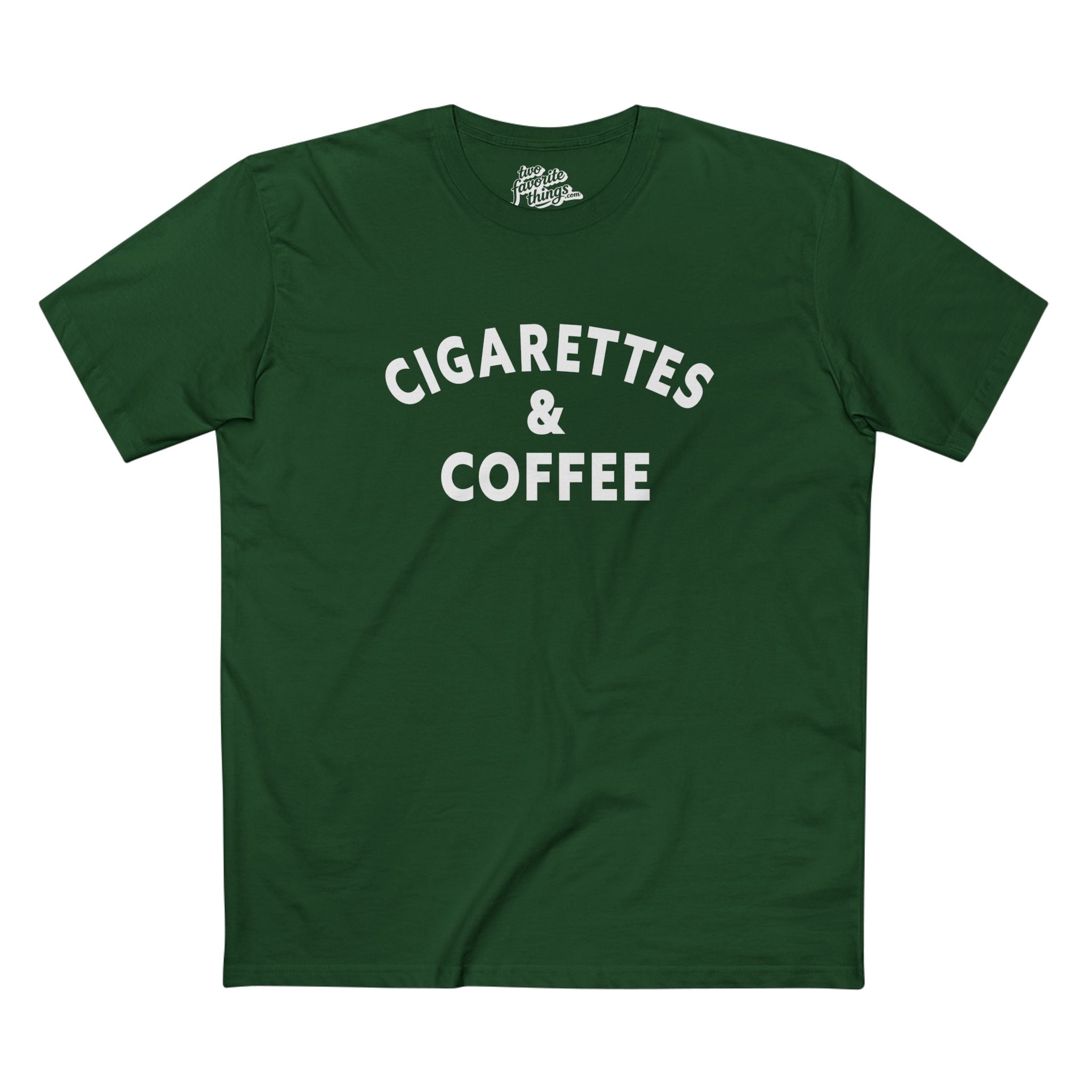 Cigarettes & Coffee Crew Tee