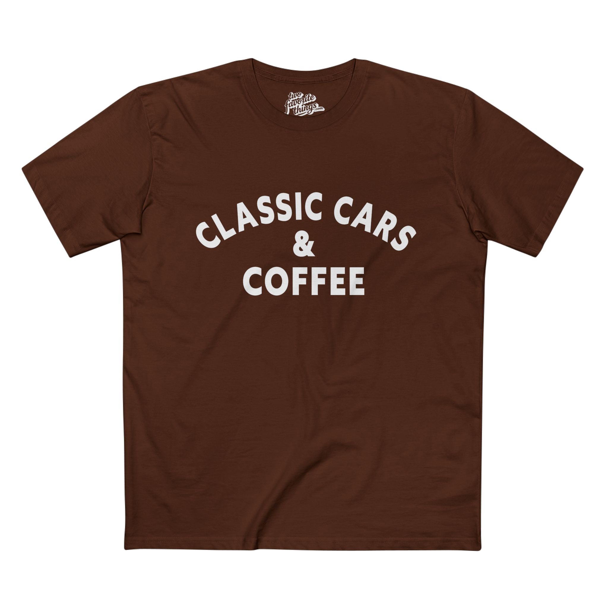 Classic Cars & Coffee Crew Tee