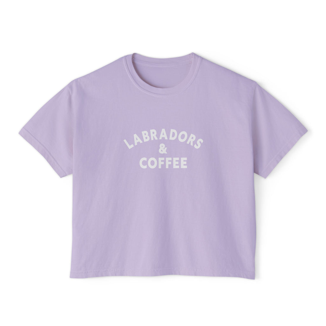 Labradors & Coffee Women’s Boxy Tee
