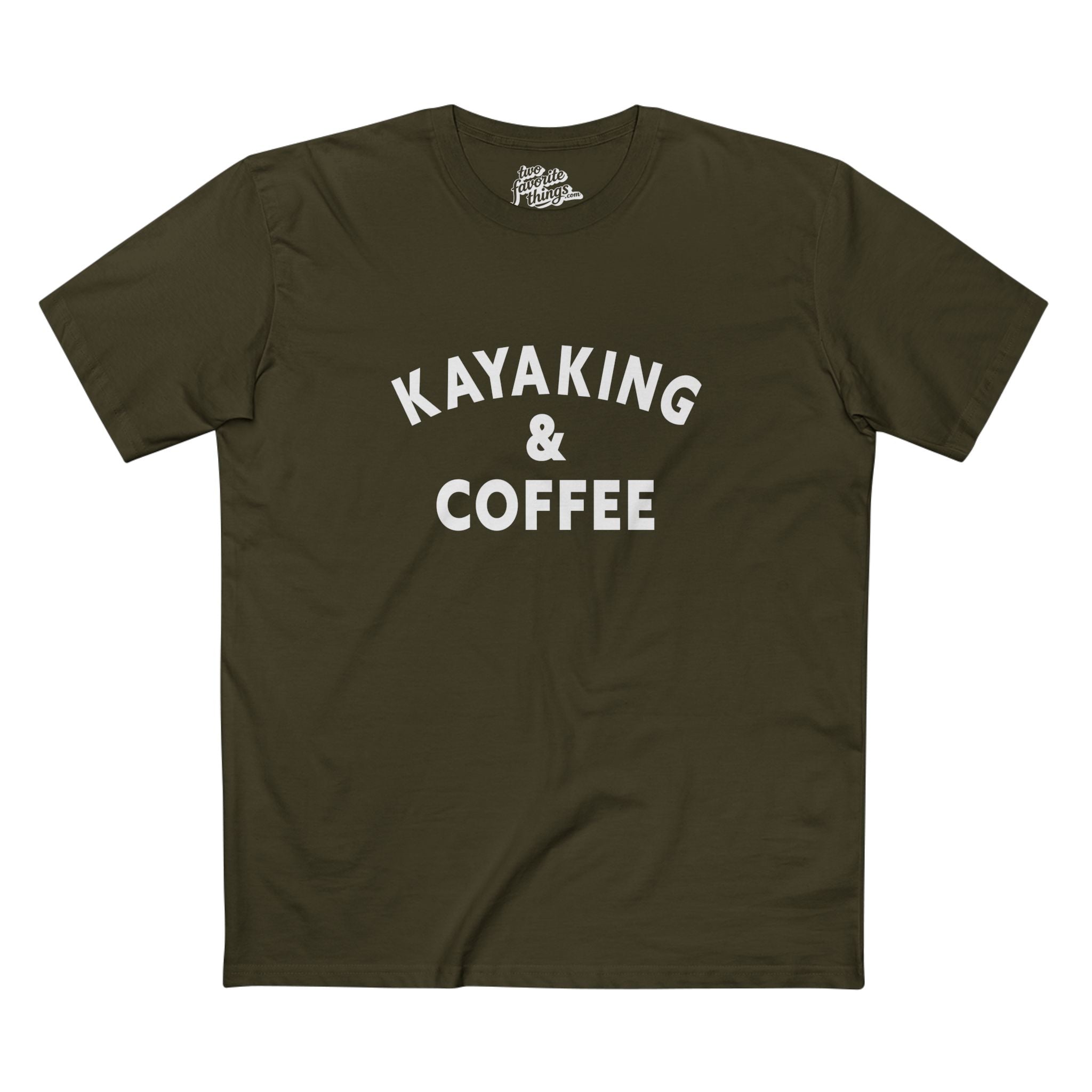 Kayaking & Coffee Crew Tee