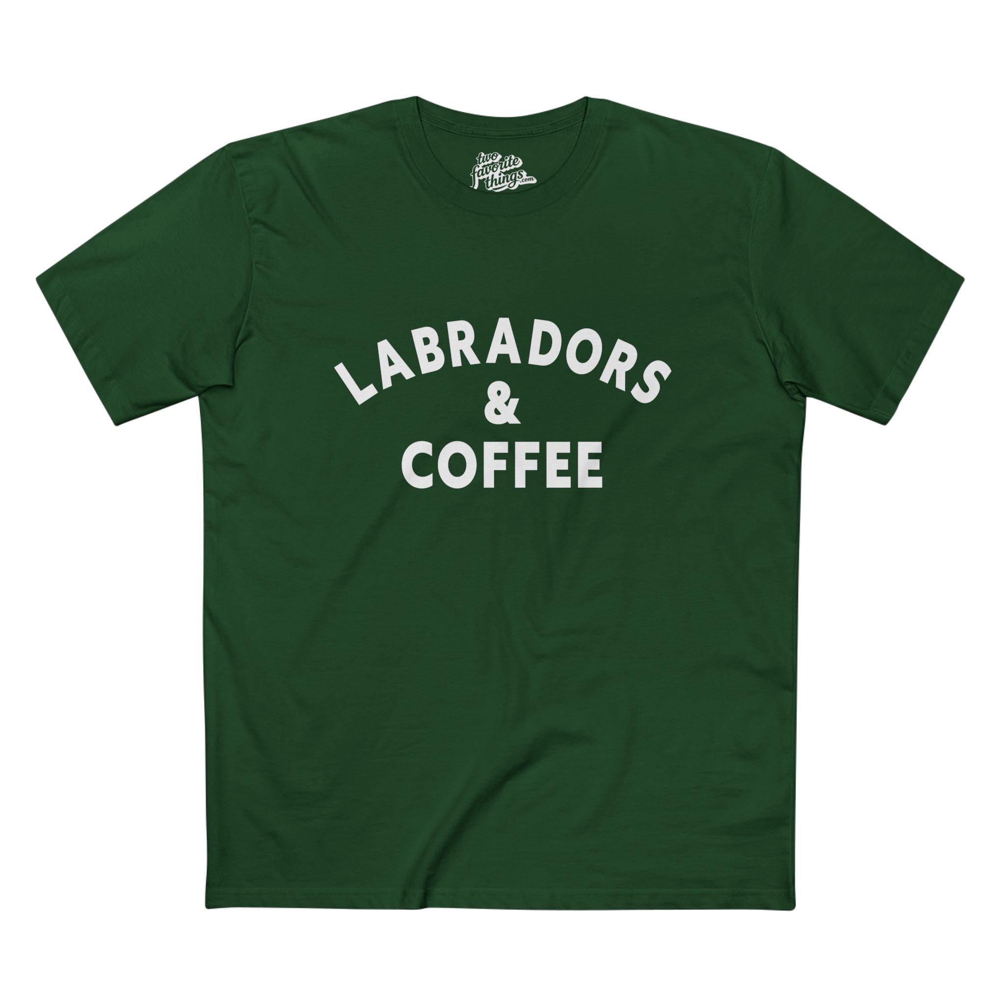 Labradors & Coffee Crew Tee