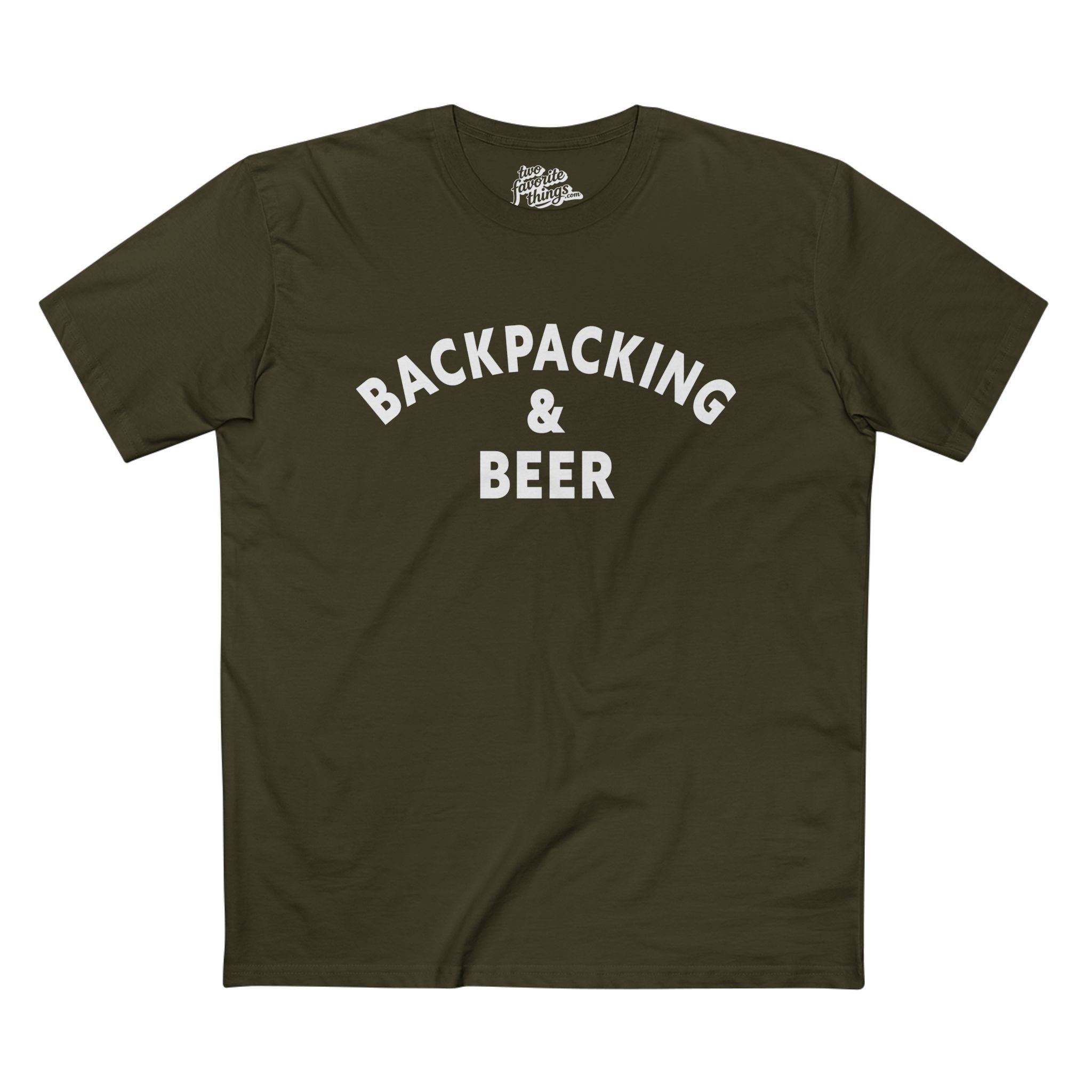 Backpacking & Beer Crew Tee