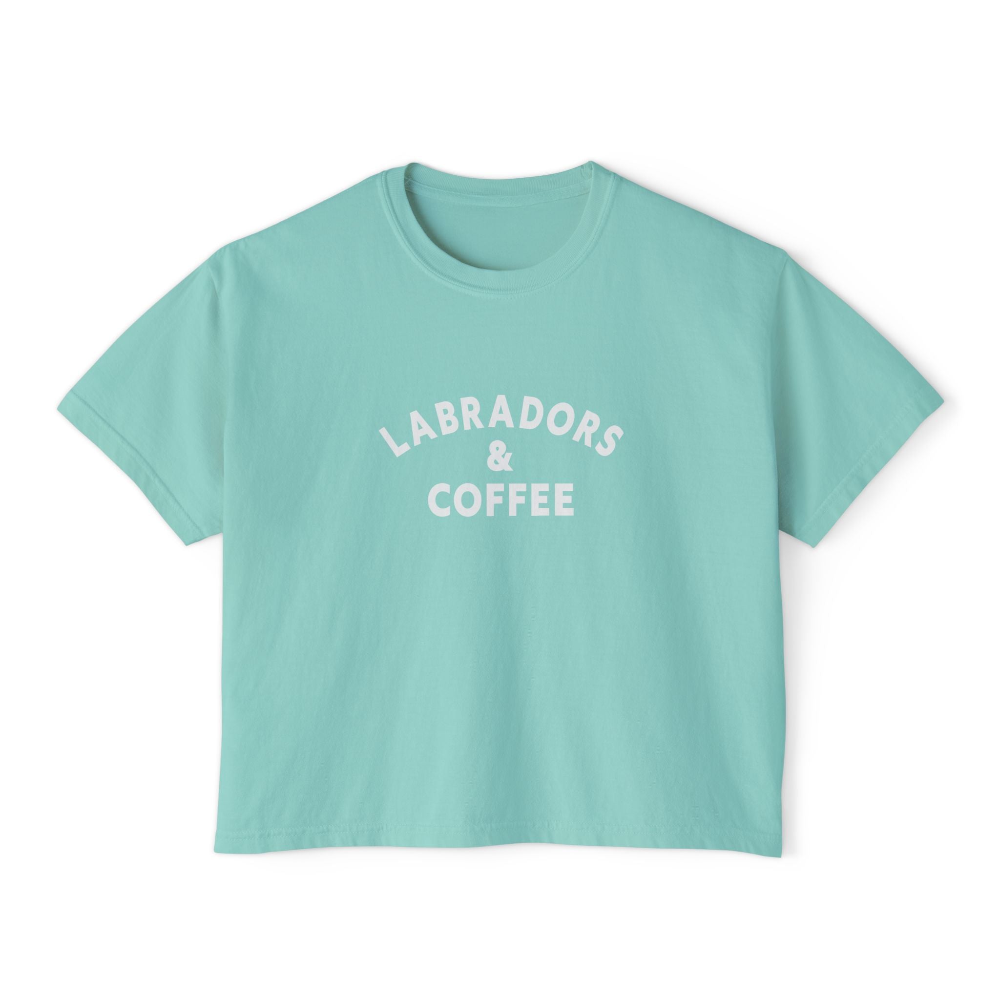 Labradors & Coffee Women’s Boxy Tee