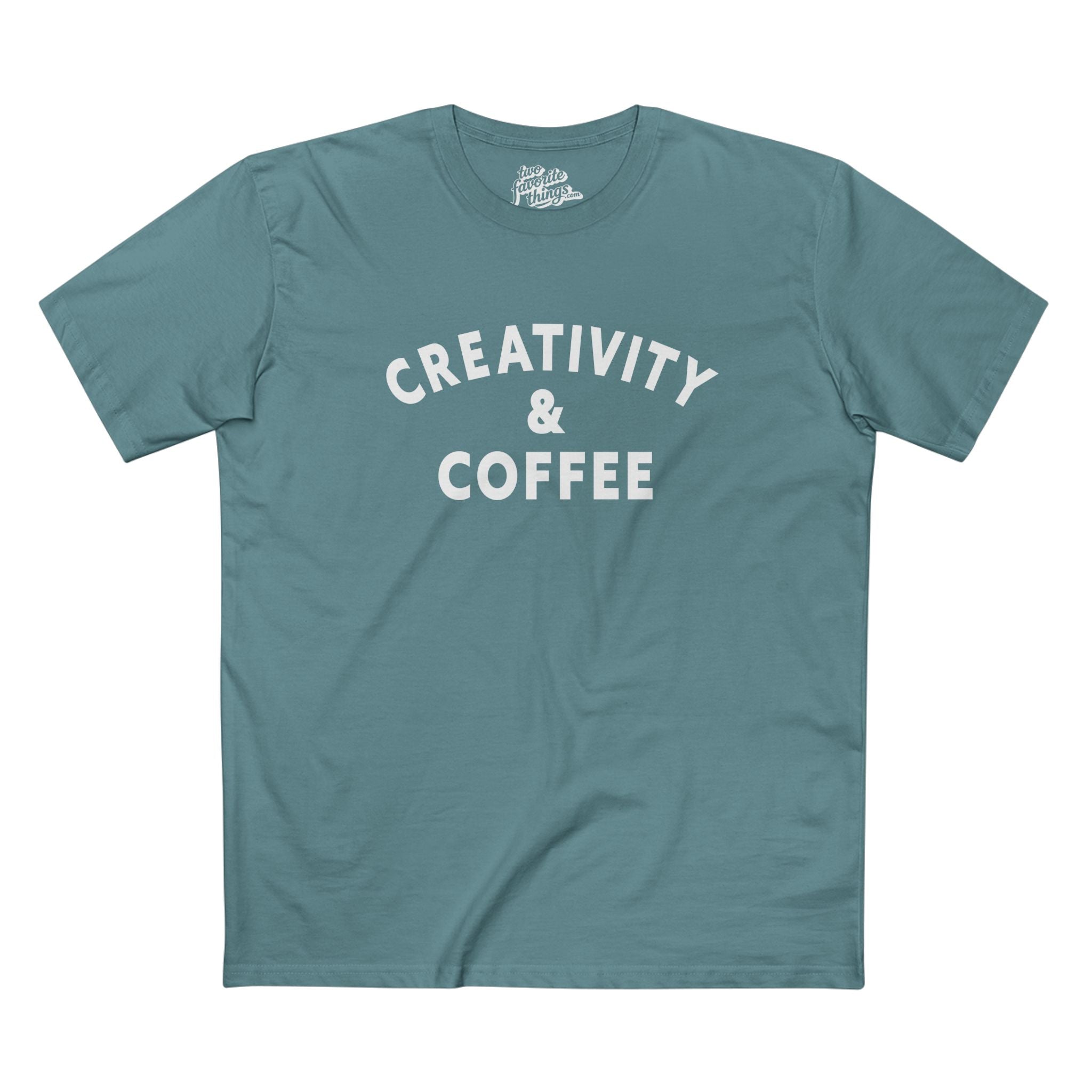 Creativity & Coffee Crew Tee