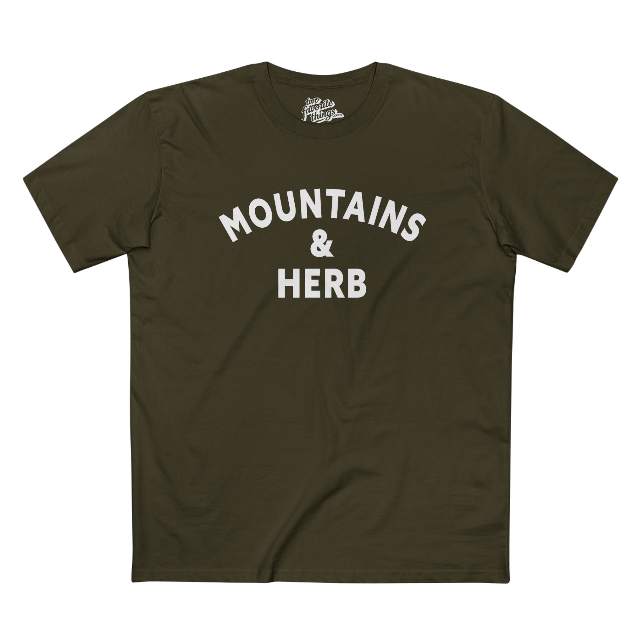 Mountains & Herb Crew Tee