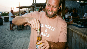 Sunsets & Beer Crew Tee