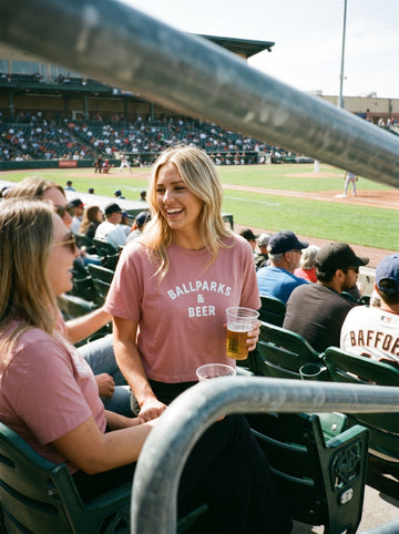 Ballparks & Beer Women's Boxy Tee