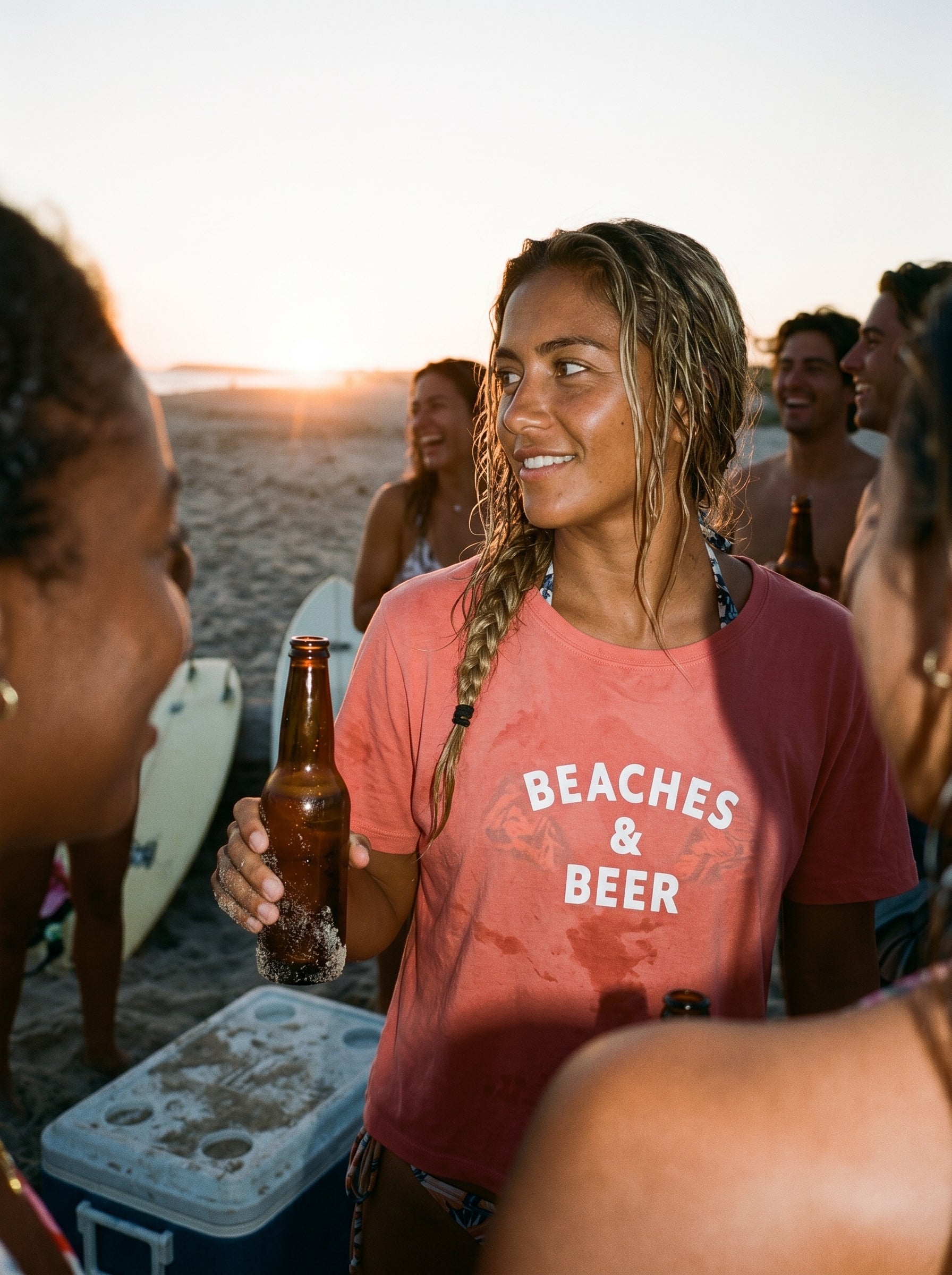 Beaches & Beer Women's Boxy Tee