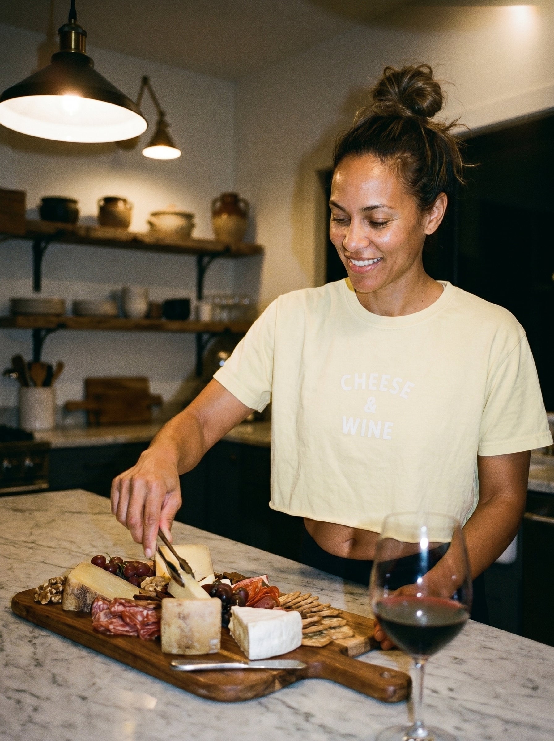 Cheese & Wine Women's Boxy Tee