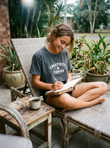 Creativity & Coffee Women's Boxy Tee
