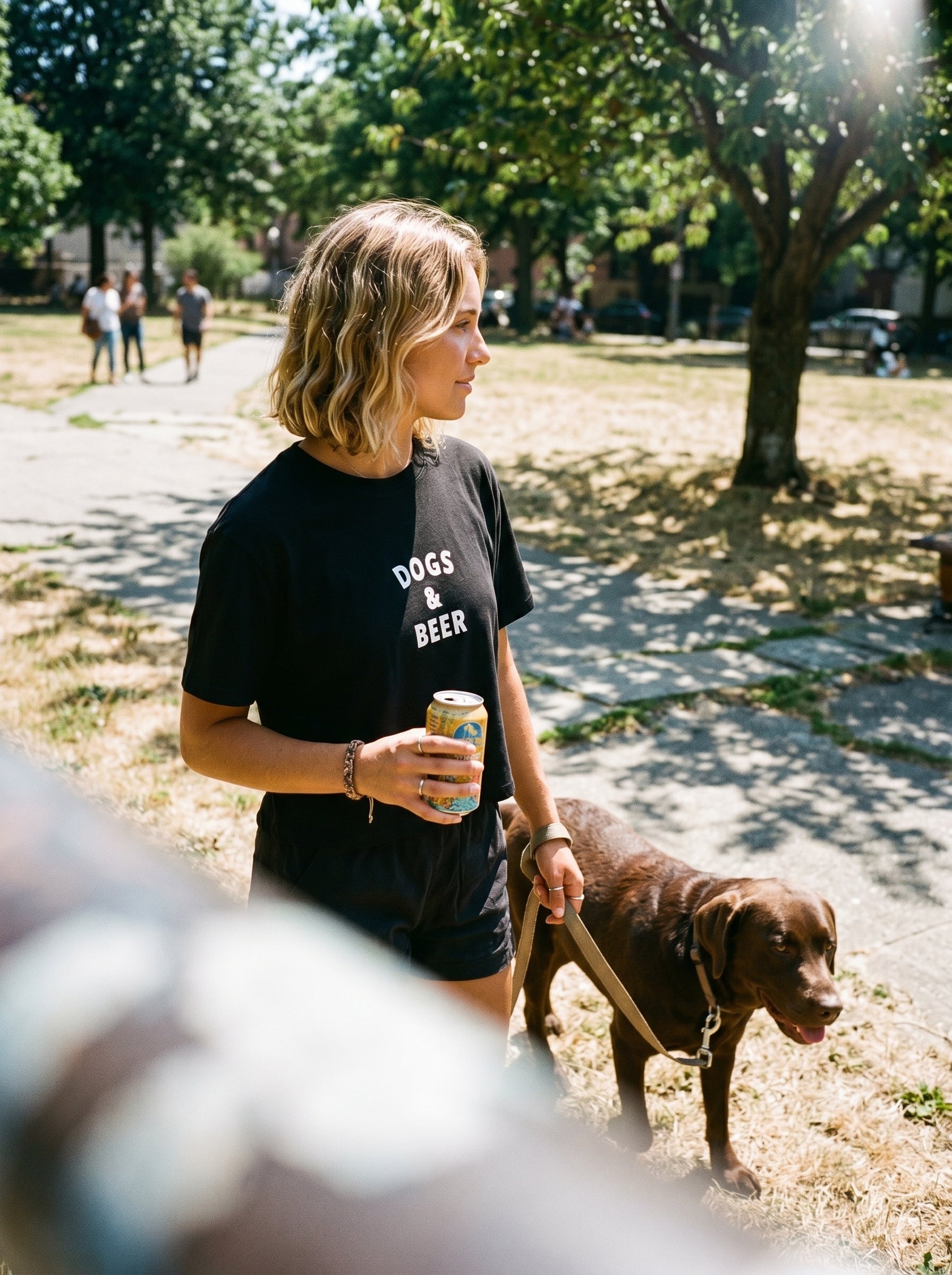 Dogs & Beer Women's Boxy Tee