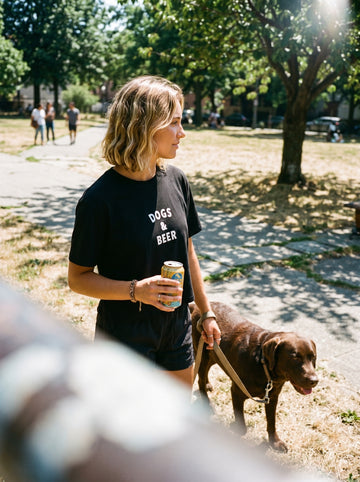 Dogs & Beer Women's Boxy Tee