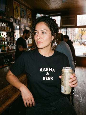 Karma & Beer Women's Boxy Tee