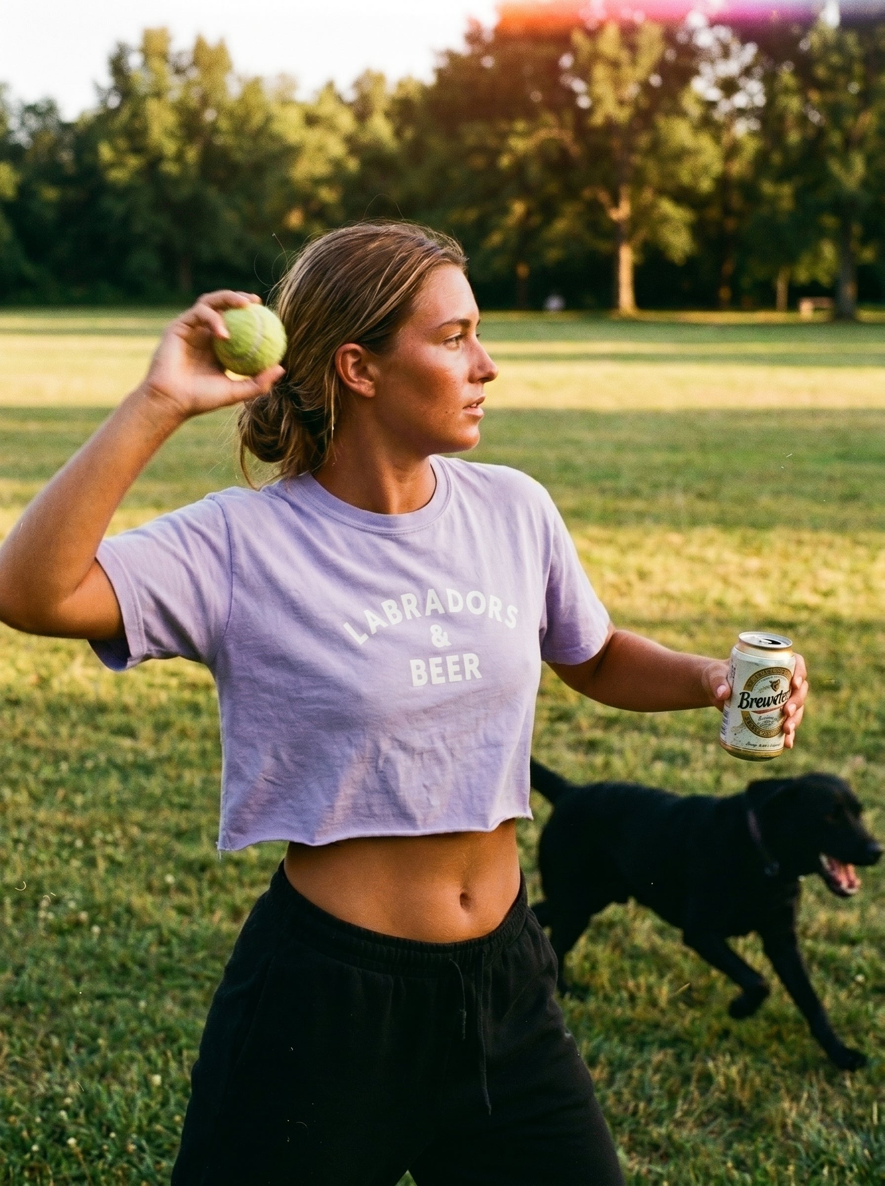 Labradors & Beer Women's Boxy Tee