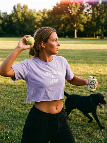 Labradors & Beer Women's Boxy Tee