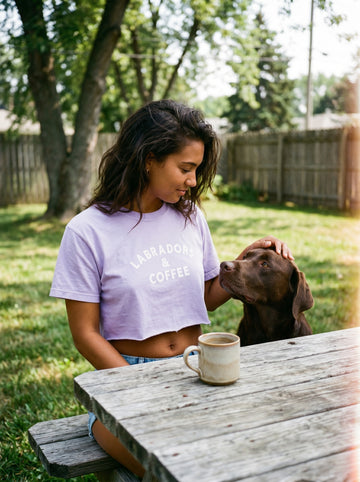 Labradors & Coffee Women’s Boxy Tee