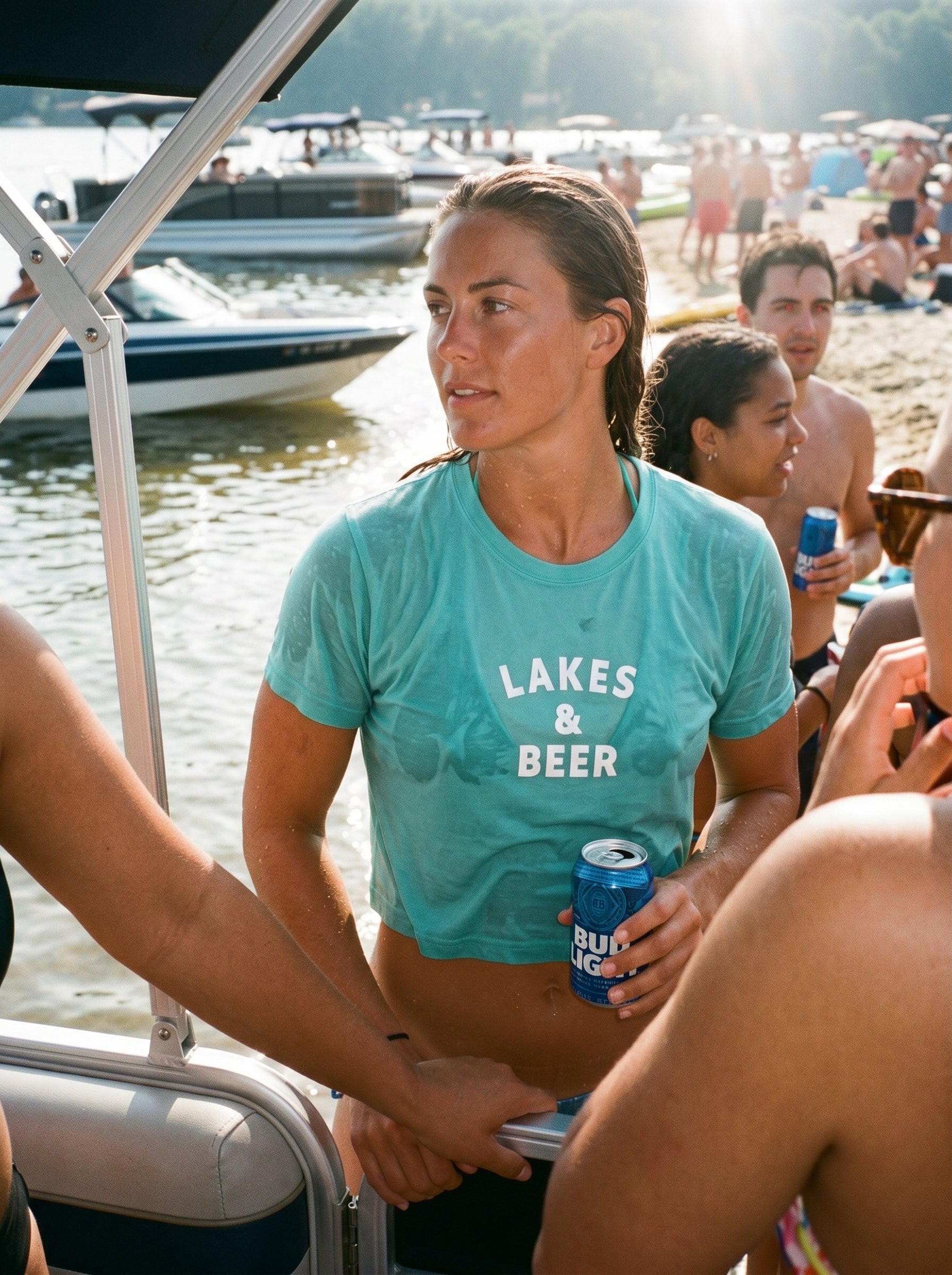 Lakes & Beer Women's Boxy Tee